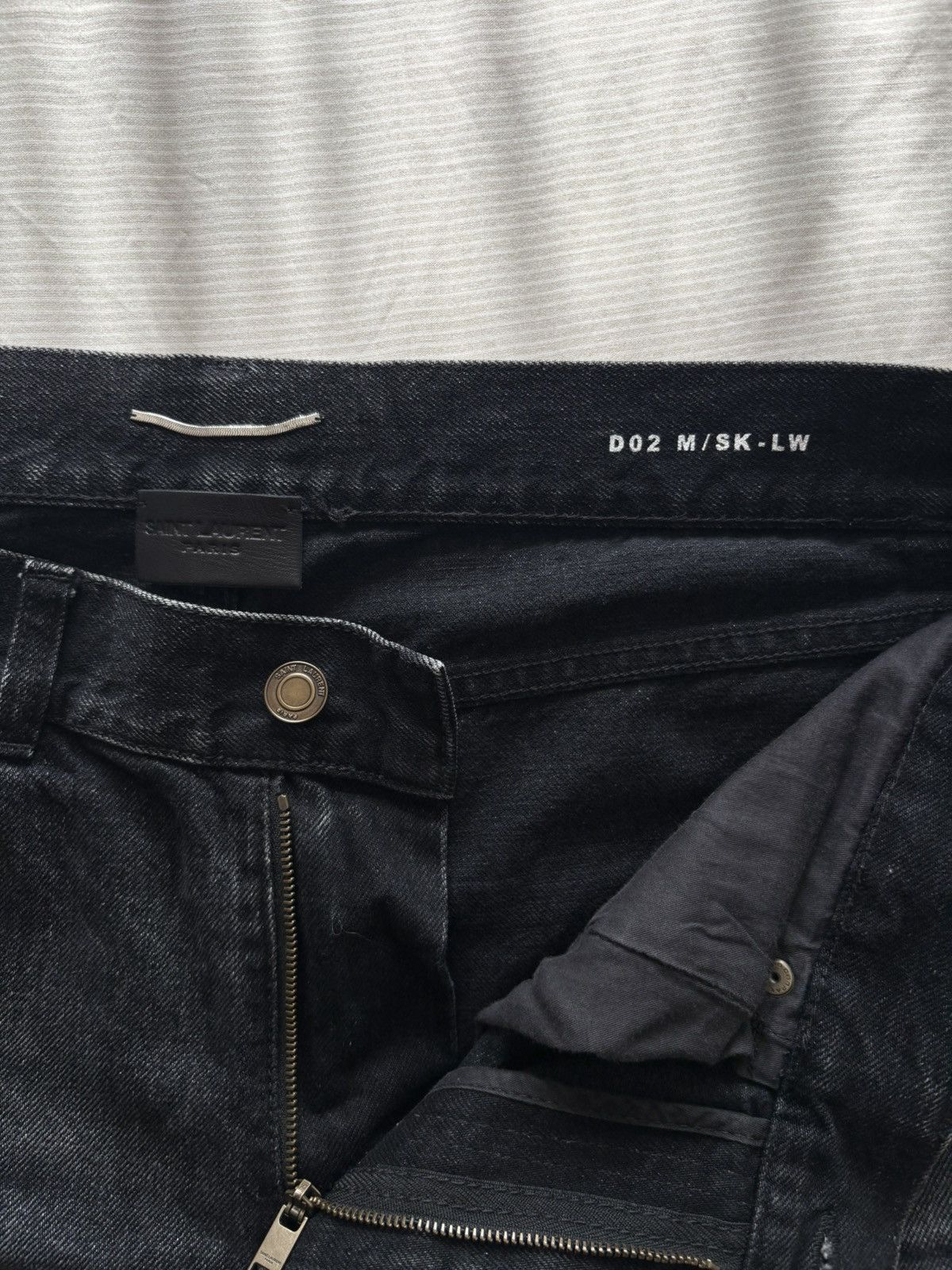Saint Laurent Paris Saint Laurent D02 M/SK LW 2017 Size US 32 / EU 48 - 4 Thumbnail