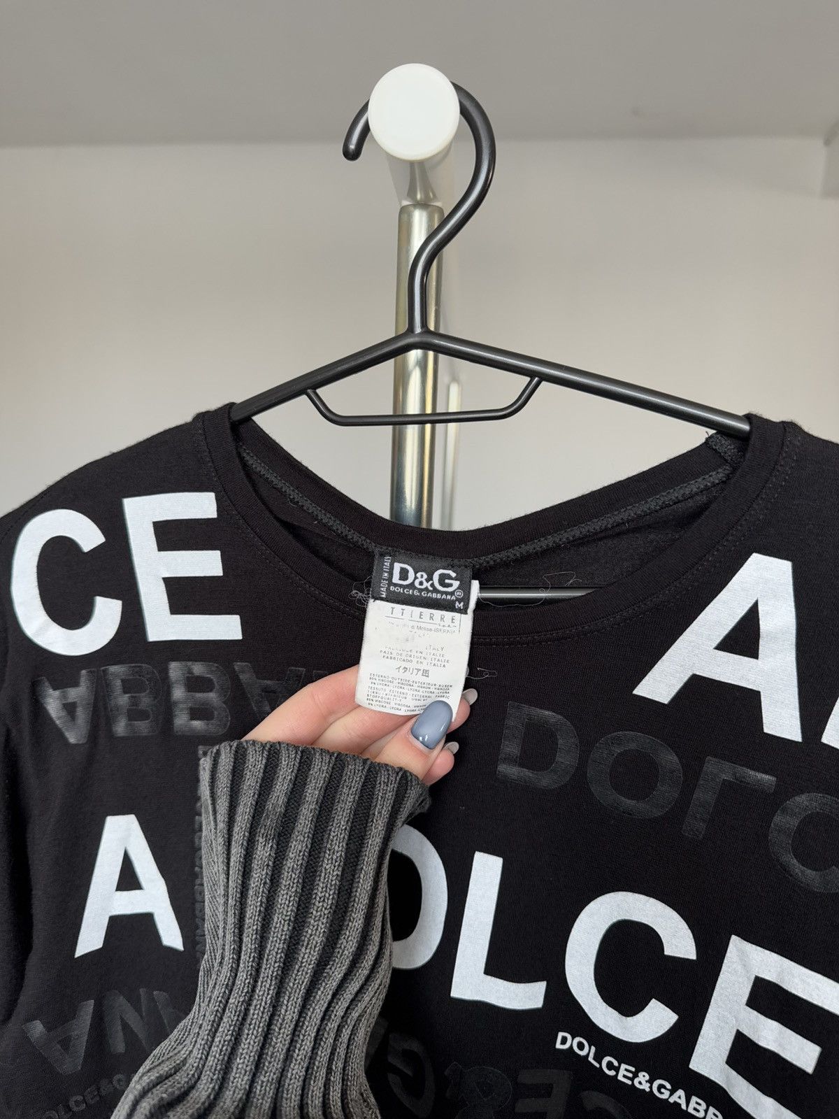 Dolce & Gabbana Vintage Dolce & Gabbana Monogram Longsleeve Size US M / EU 48-50 / 2 - 4 Thumbnail