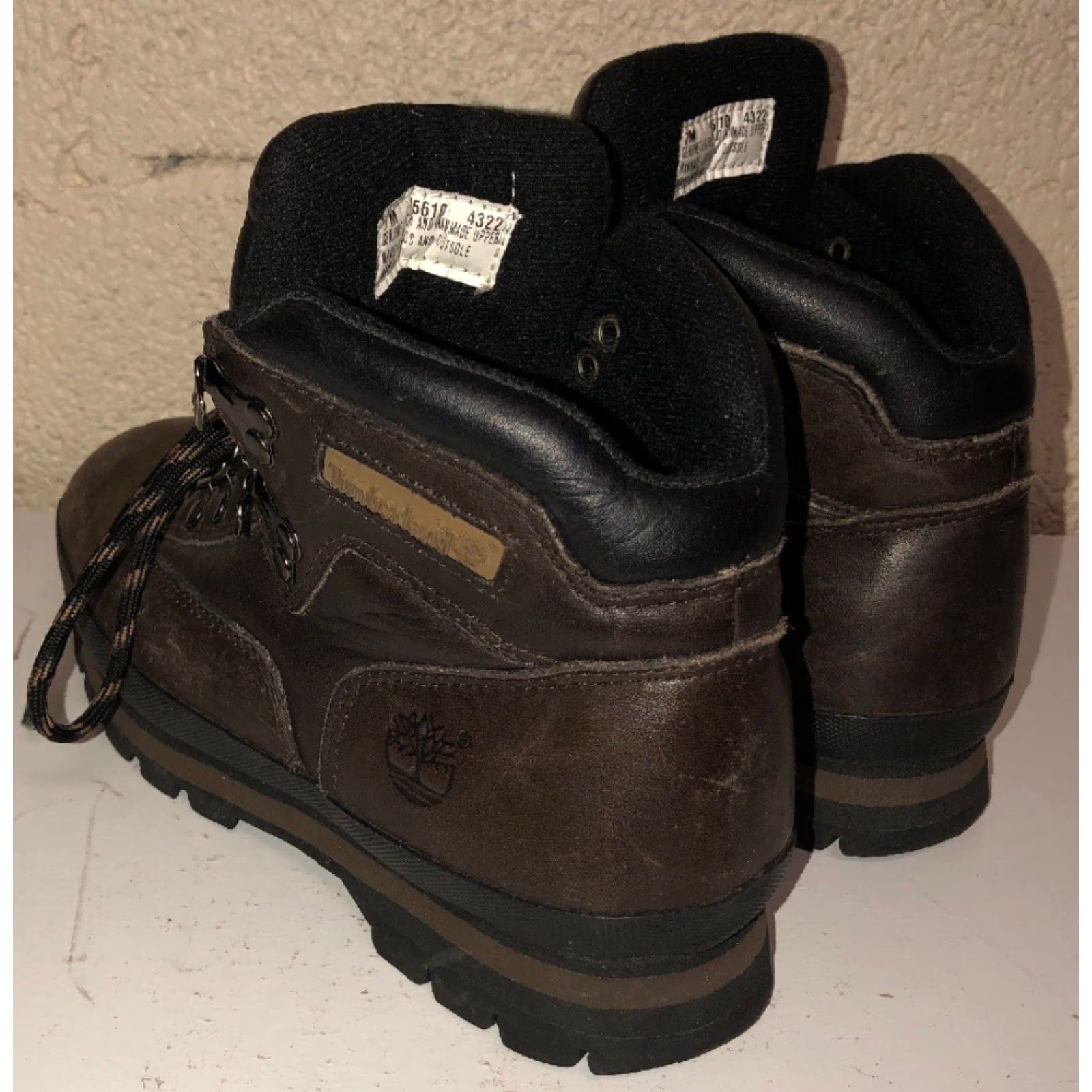 Timberland VINTAGE Timberland Mens Ankle Boots Size 7M Brown Leather Mens Footwear Size US 7 / EU 40 - 2 Thumbnail