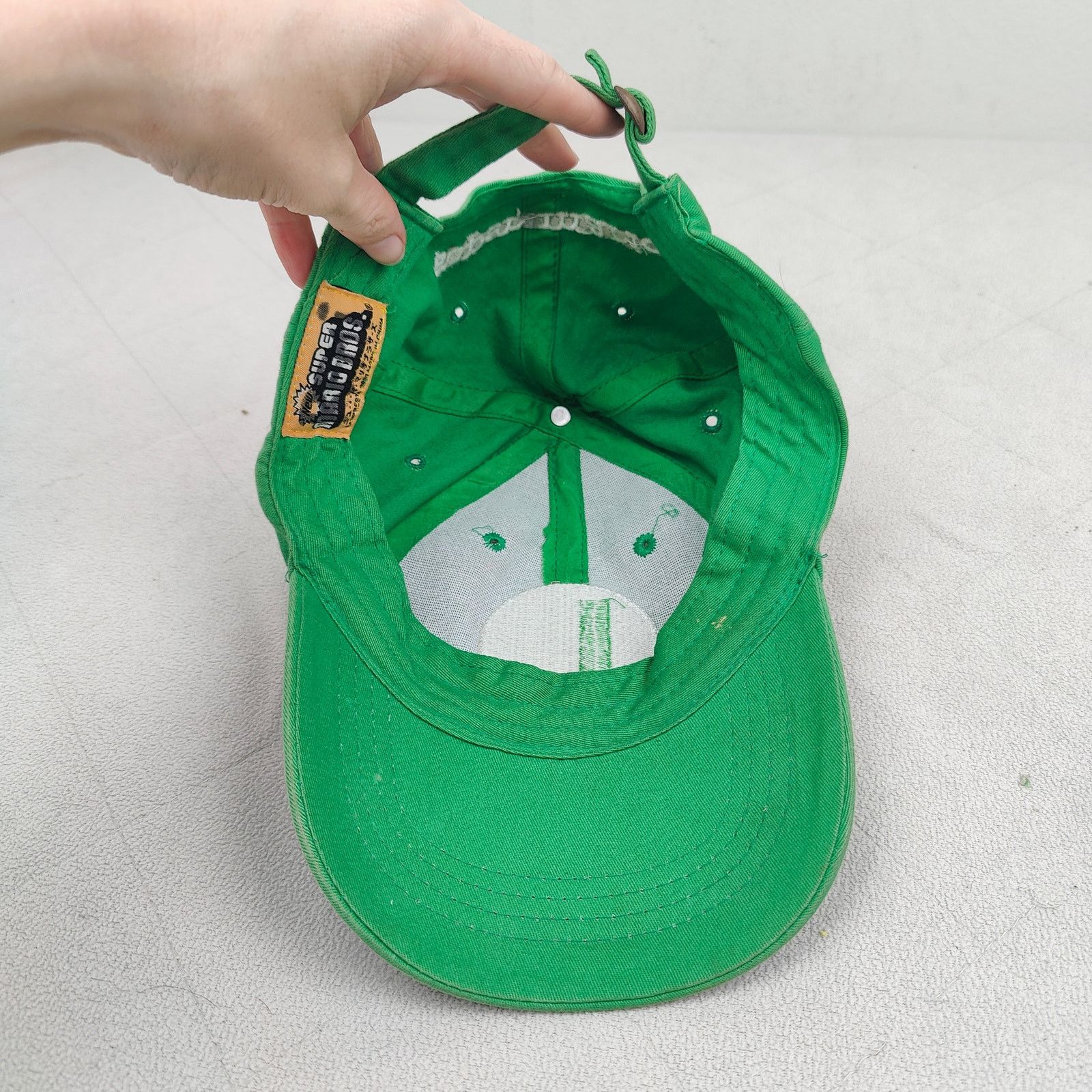 Other Vintage 90s Super Mario Bros Luigi Cap Adults One Size Size ONE SIZE - 4 Thumbnail