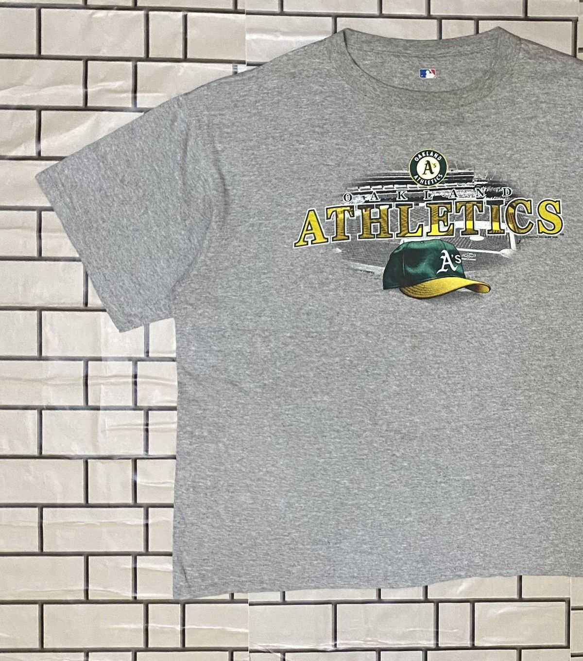 Vintage OAKLAND ATHLETIC Size US XL / EU 56 / 4 - 5 Thumbnail