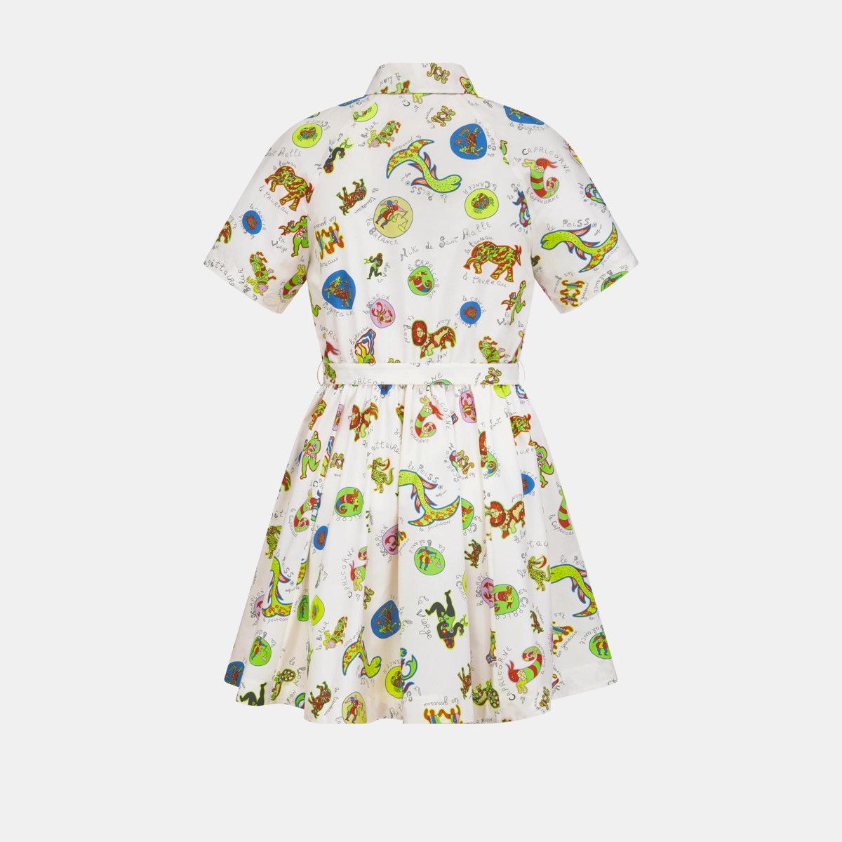 Dior o1bcso1str0225 Belted Shirt Dress in Multicolor Size M / US 6-8 / IT 42-44 - 2 Thumbnail