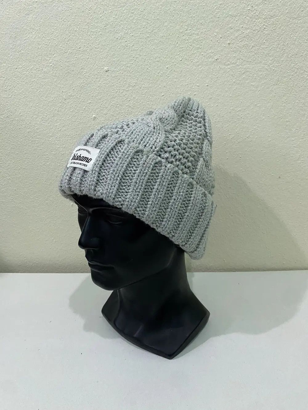 Japanese Brand × Vintage Japanese Brand Shishamo Knit Beanie Hat Size ONE SIZE - 2 Thumbnail