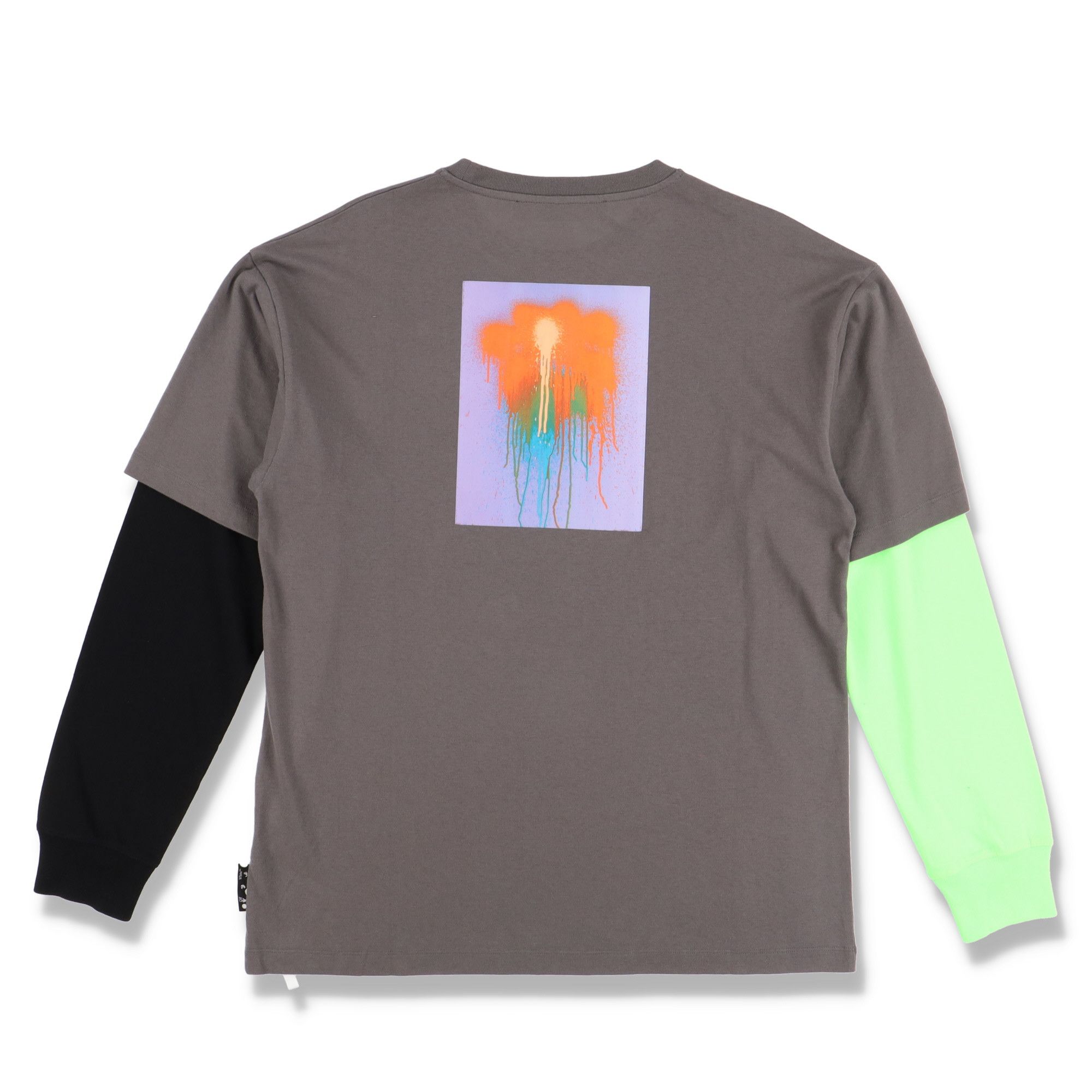 Off-White x Katsu Painting Double Layer Multicolour T-shirt Size US XS / EU 42 / 0 - 8 Thumbnail
