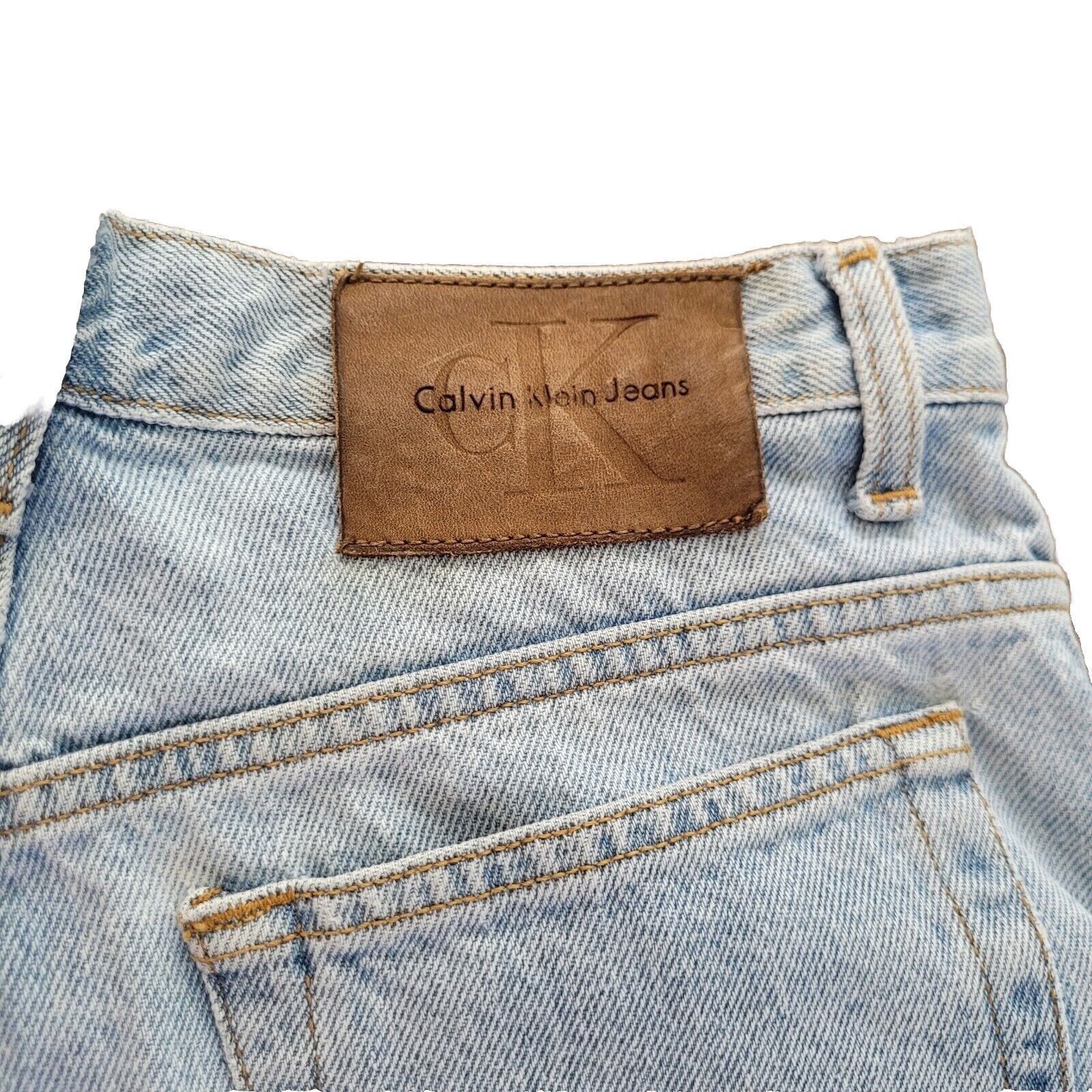 Calvin Klein Vintage CK Calvin Klein Cuffed Mom 90’s Shorts Size 16 32 Size 38" / US 16 / IT 52 - 6 Thumbnail