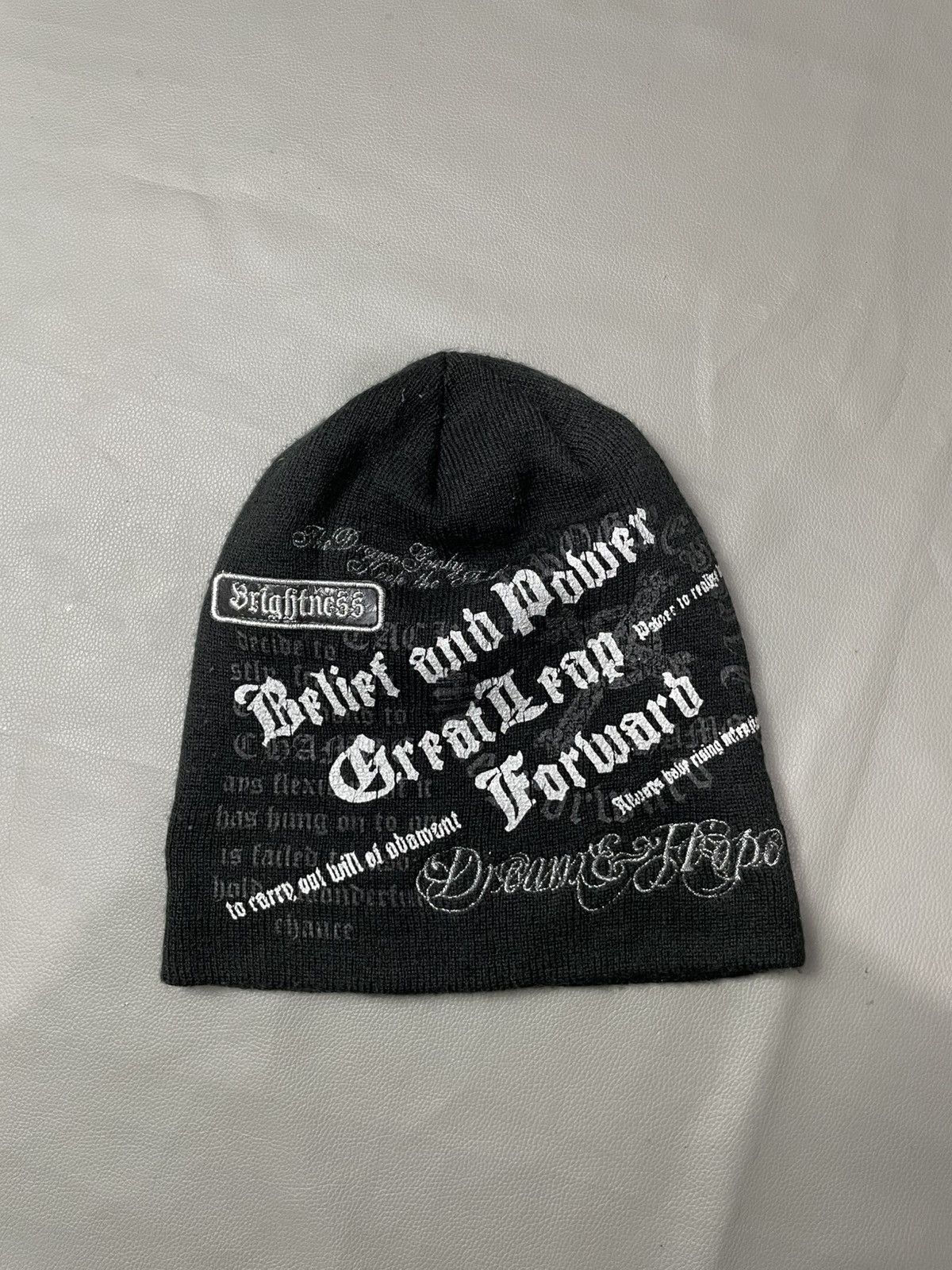 Seditionaries UNDEFINED BEANIE POEM PUNK GOTHIC Size ONE SIZE - 1 Thumbnail
