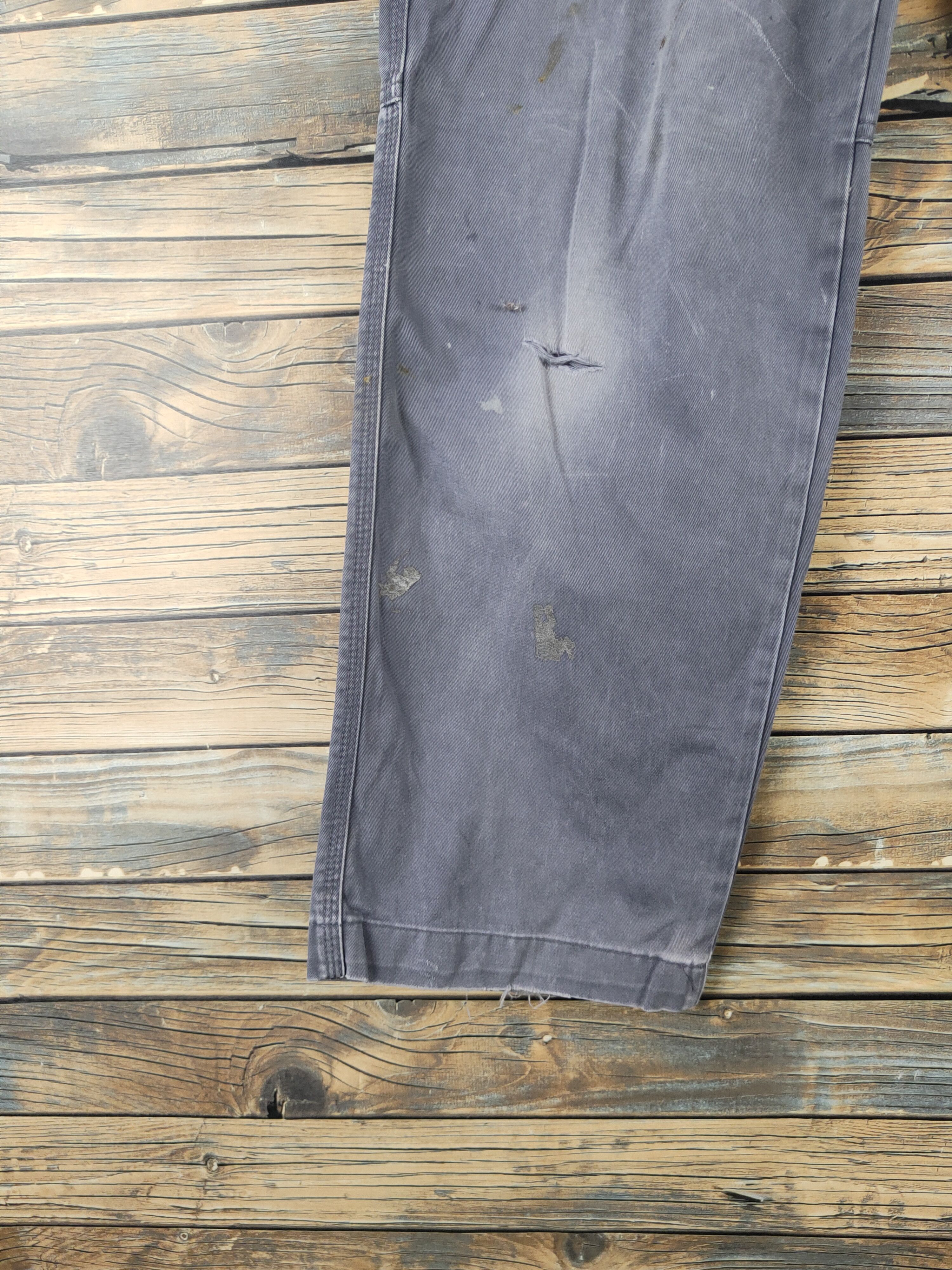 Japanese Brand DL Evenriver Dark Gray Multipocket Cargo Pants #46-272T Size US 29 - 4 Thumbnail