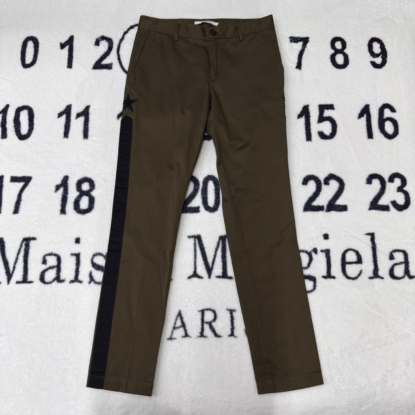 Givenchy ISECRET Black Splash Ink Flared Cargo Pants Q10 Size US 36 / EU 52 - 1 Thumbnail