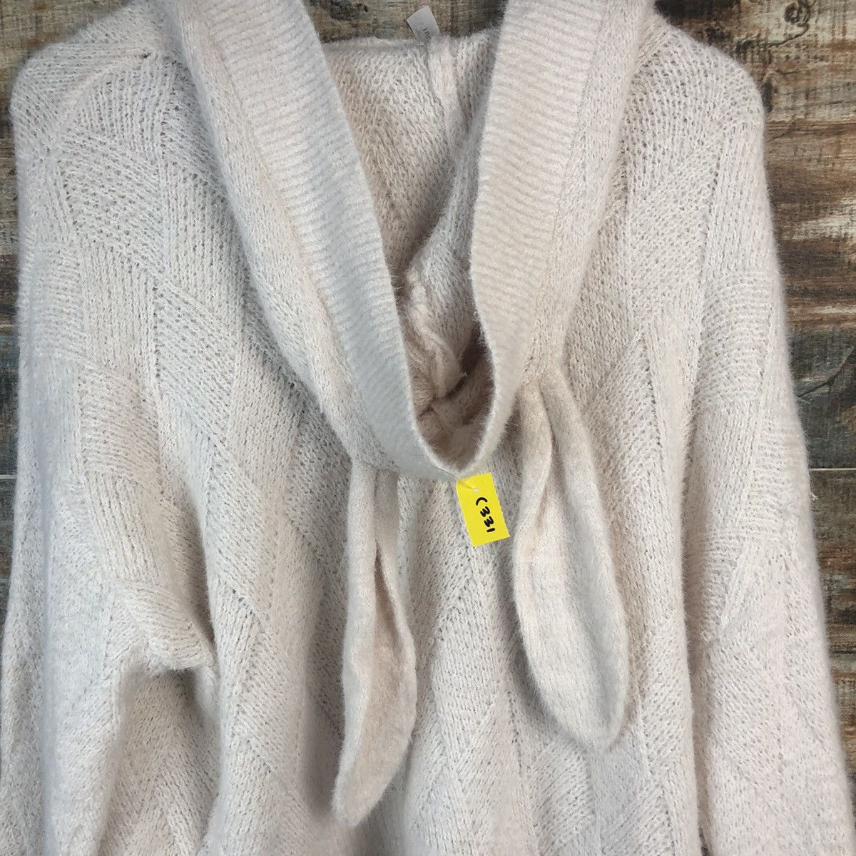 Homespun Knitwear DL Gelatao Pique Pink Cardigan Hoodie Knitwear #C331 Size M / US 6-8 / IT 42-44 - 18 Thumbnail