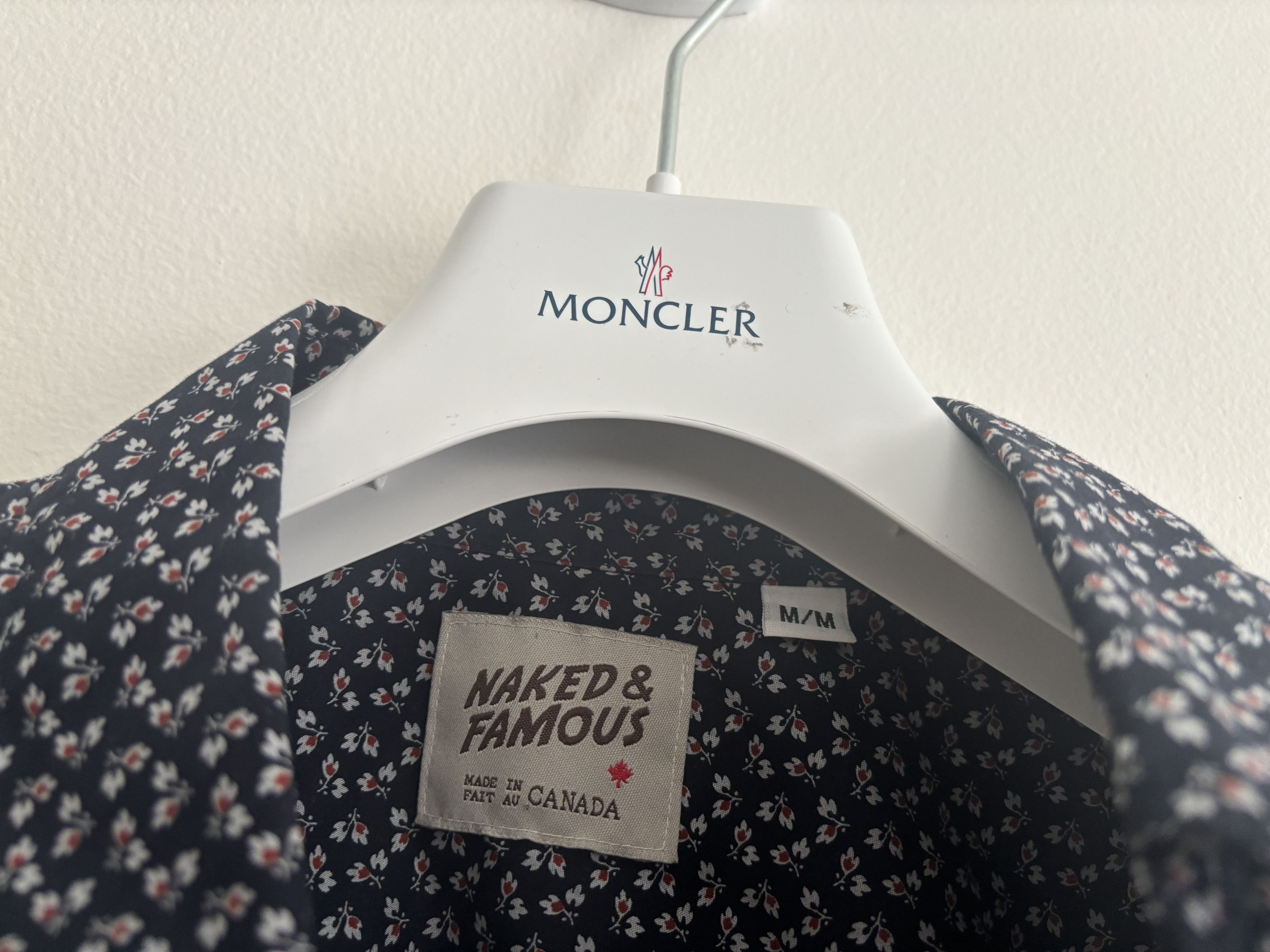 Naked & Famous Short Sleeve Floral Spring Flower Shirt- Small/ Medium Size US M / EU 48-50 / 2 - 6 Thumbnail