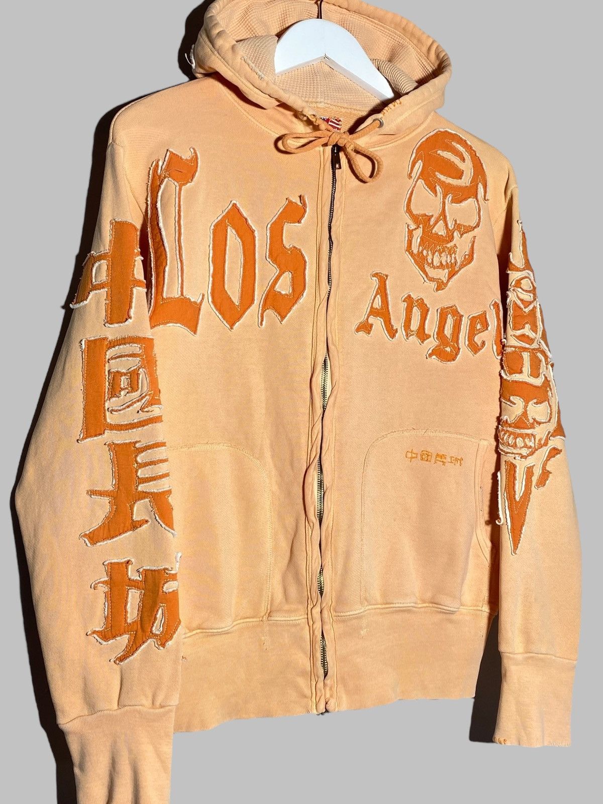 The Great China Wall The Great China Wall Los Angeles Skull Y2k Zip Hoodie Size US S / EU 44-46 / 1 - 3 Thumbnail