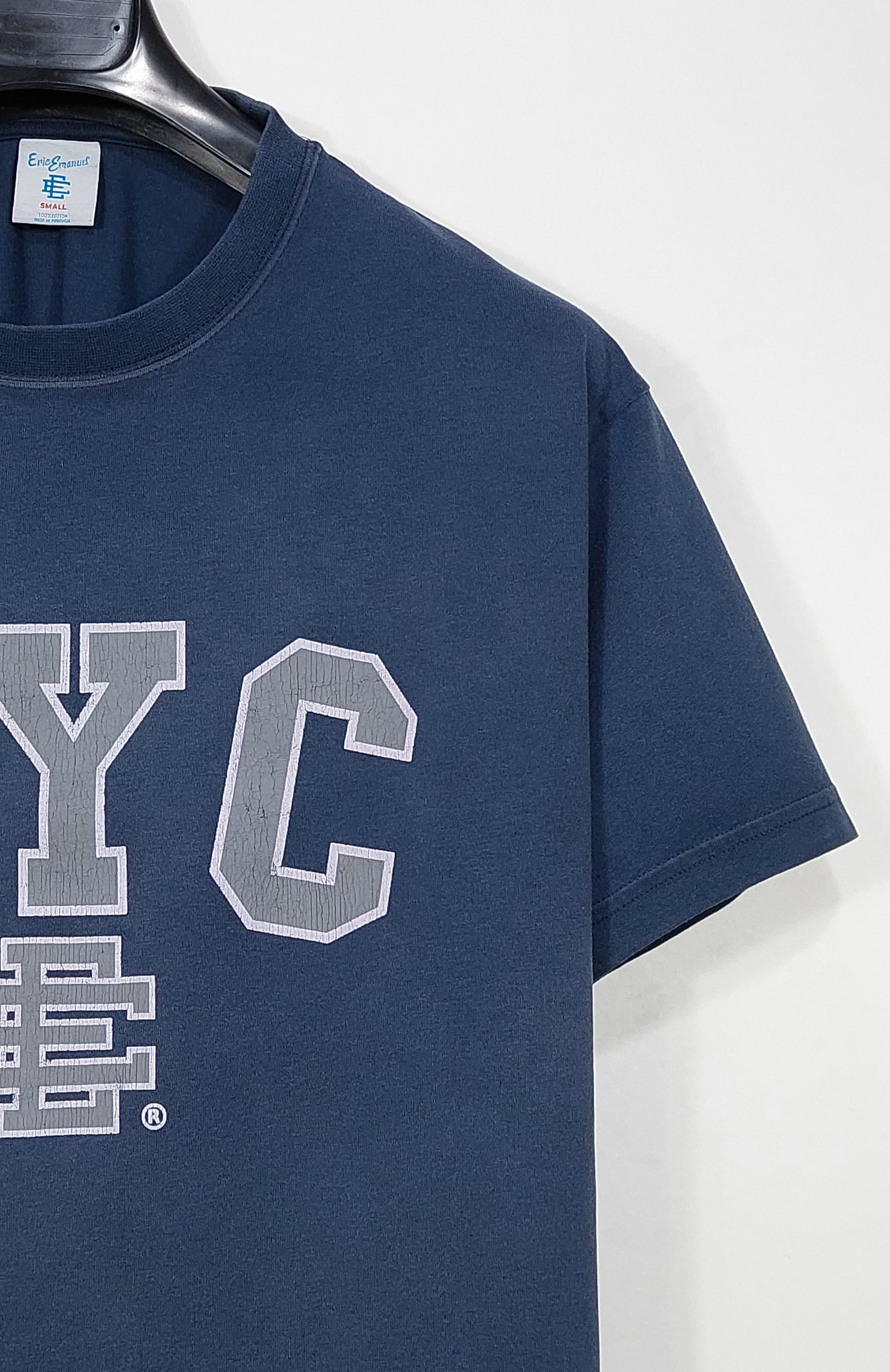Eric Emanuel EE NYC short sleeve tshirt - washed blue S Size US S / EU 44-46 / 1 - 5 Thumbnail