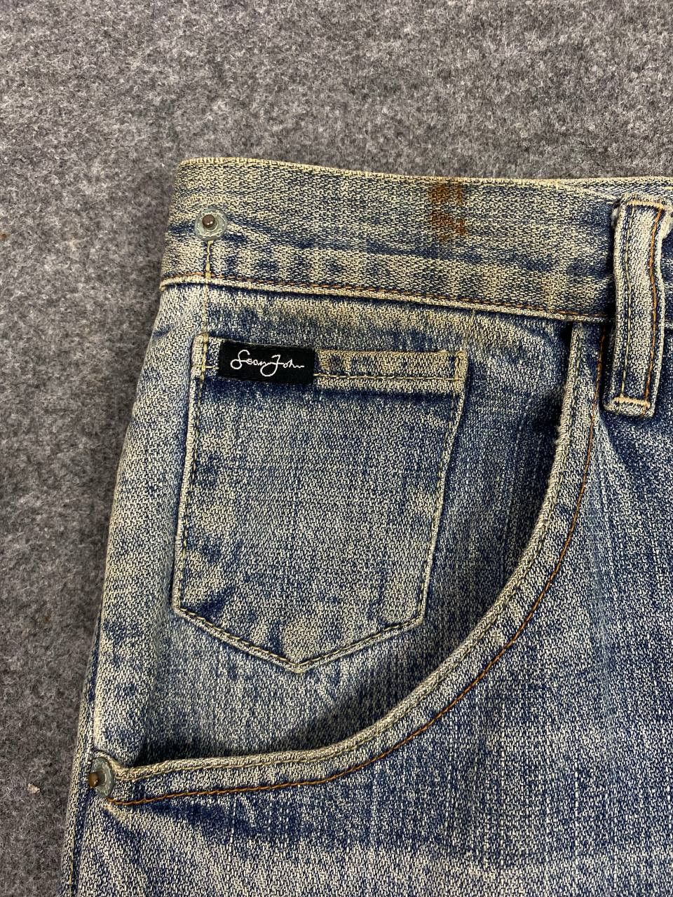 Sean John vintage 90s sean john baggy denim nice design Size US 35 - 10 Thumbnail