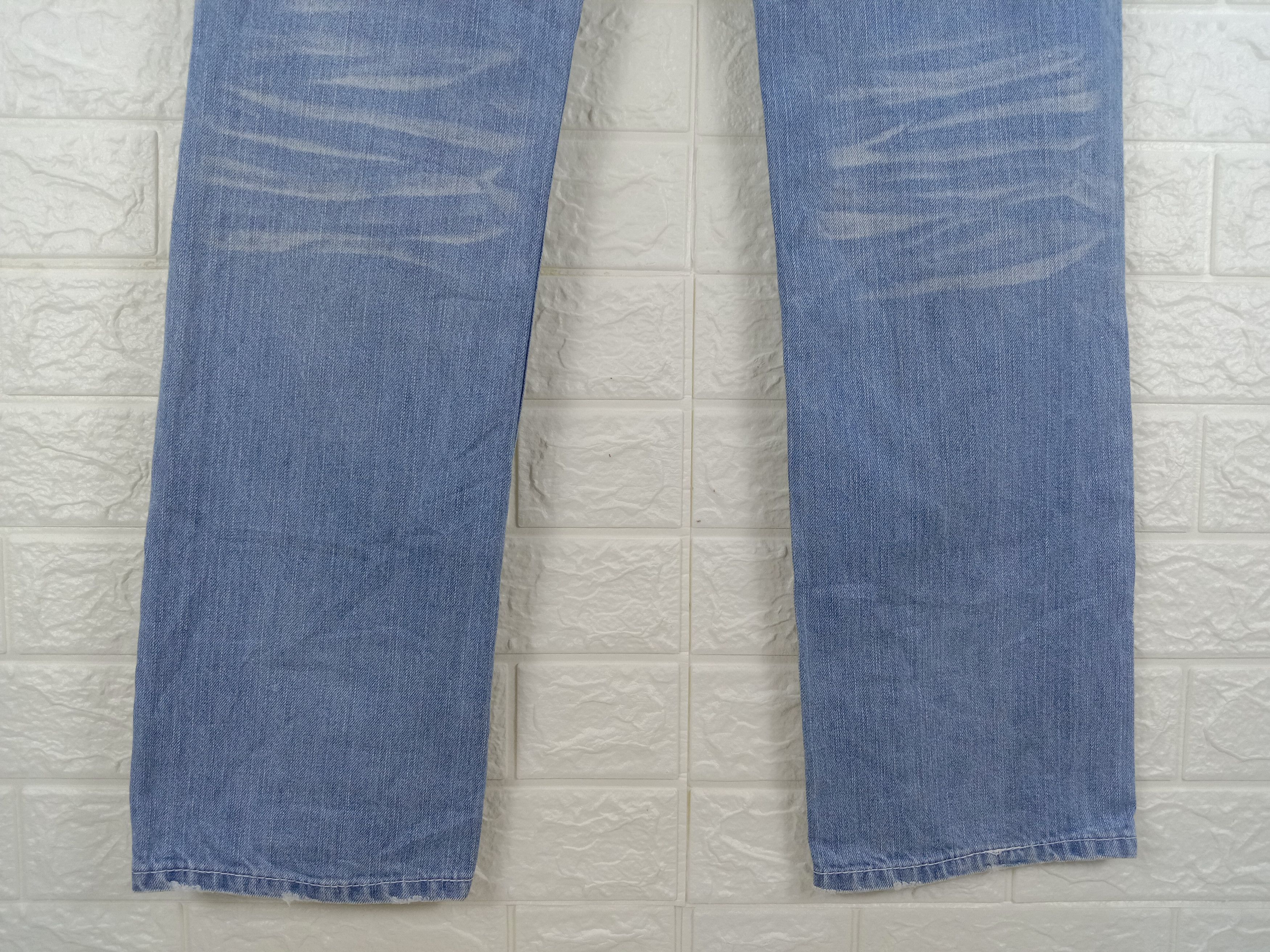 Japanese Brand Vintage Blue Moon Blue Surf Style Jeans Size US 31 - 5 Thumbnail