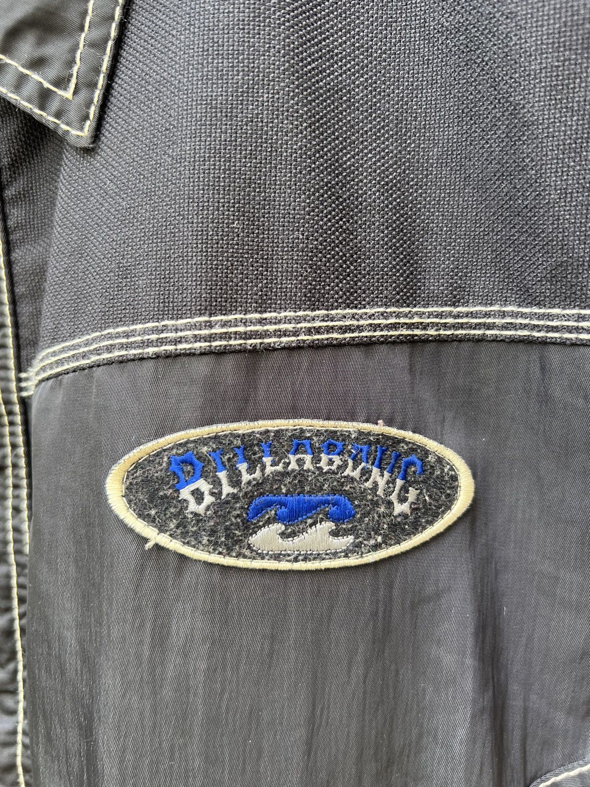 Billabong × Vintage Vintage 90s Billabong Hybrid Bomber Lined Jacket Size US M / EU 48-50 / 2 - 8 Thumbnail