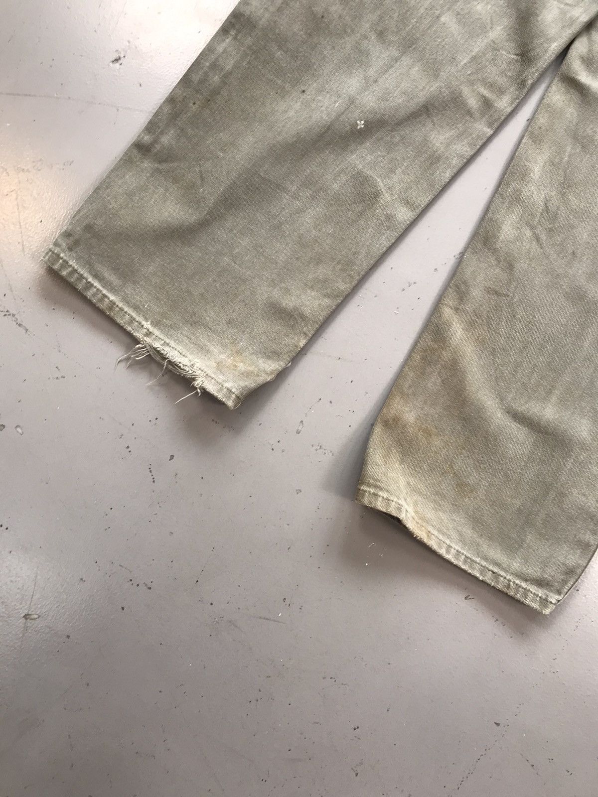 Carhartt × Vintage Vintage Carhartt B11 moss green denim pant Size US 34 / EU 50 - 10 Thumbnail