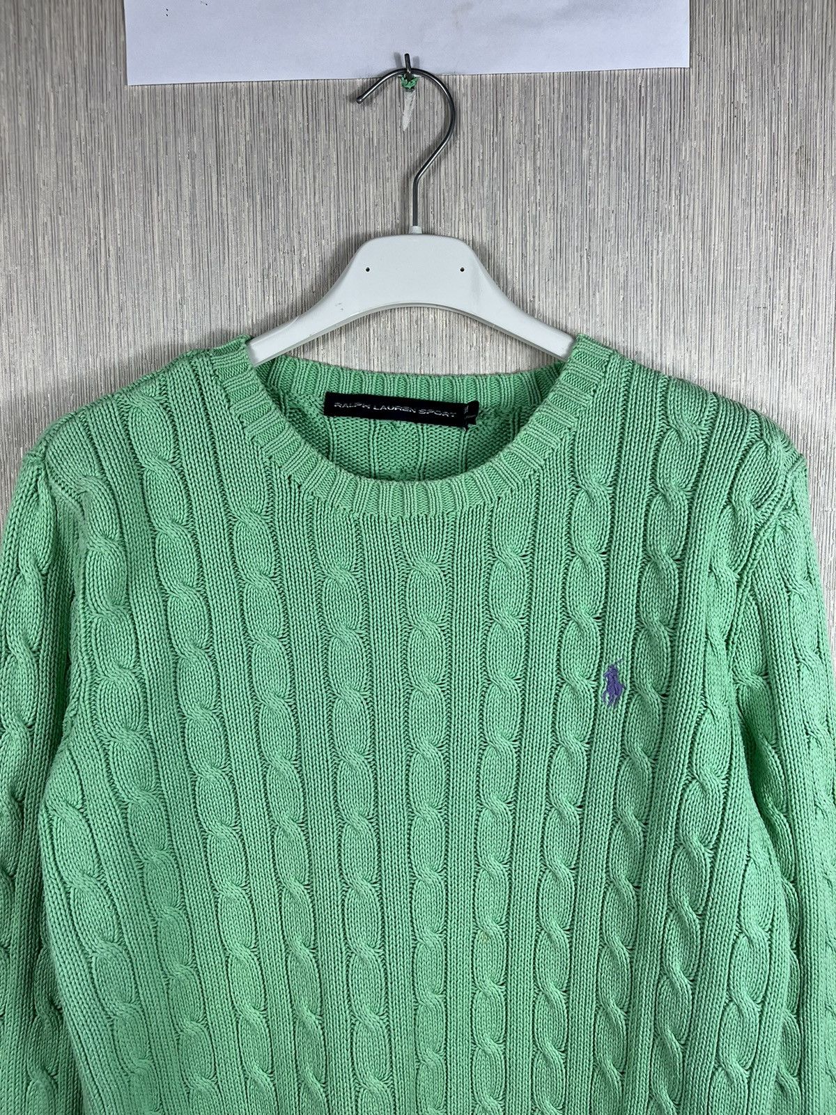 Ralph Lauren × Ralph Lauren Sport × Vintage Vintage Ralph Lauren Sport cable knit braid sweater knitted Size M / US 6-8 / IT 42-44 - 5 Thumbnail