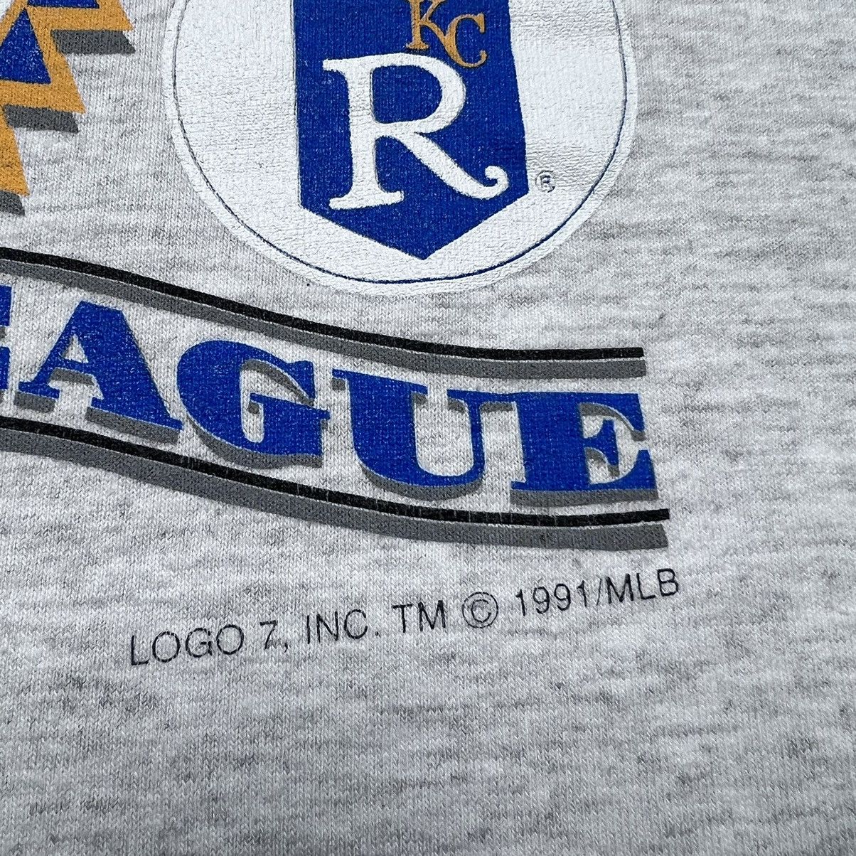 MLB × Vintage 1991 MLB Kansas City Royals American League Baseball Tee Size US L / EU 52-54 / 3 - 4 Thumbnail