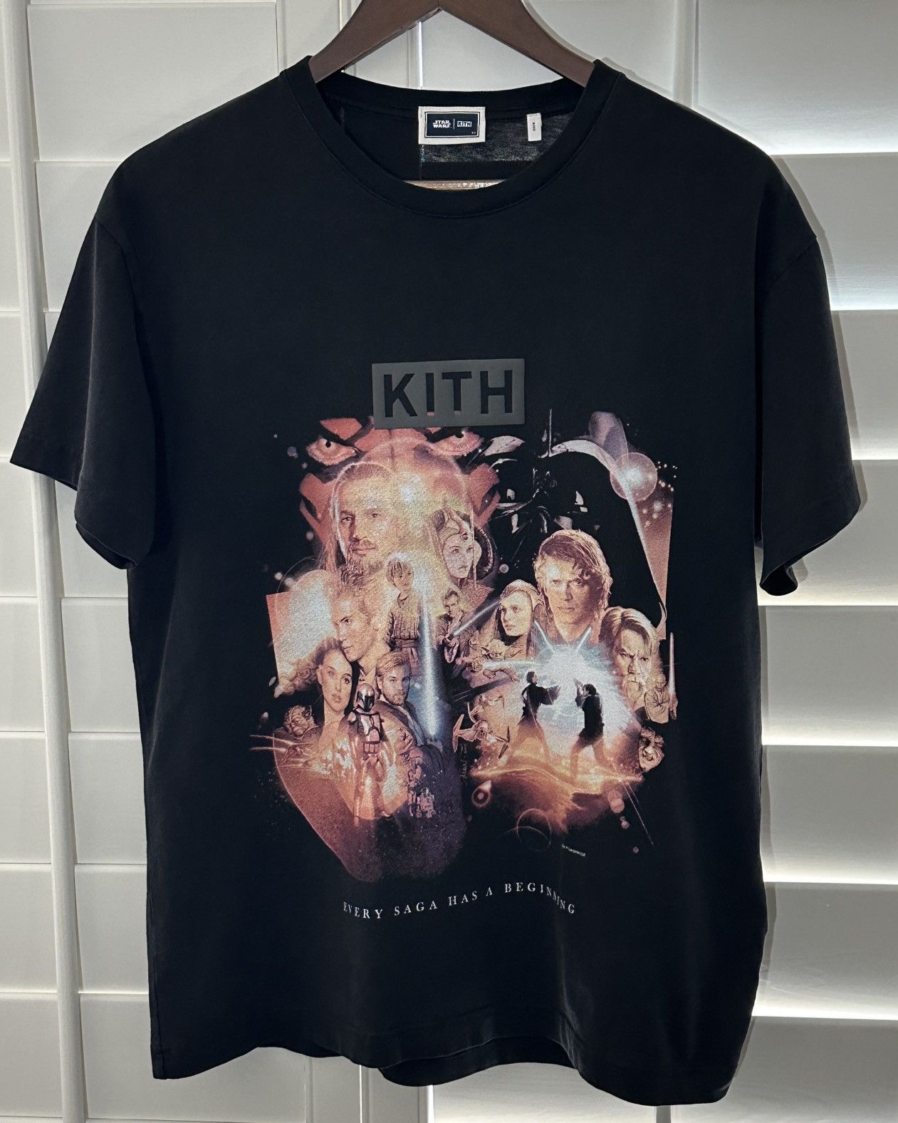 KITH × Star Wars Beginning Vintage Tee Kith × Star Wars × Vintage Kith X Star Wars Anakin Vintage Tee