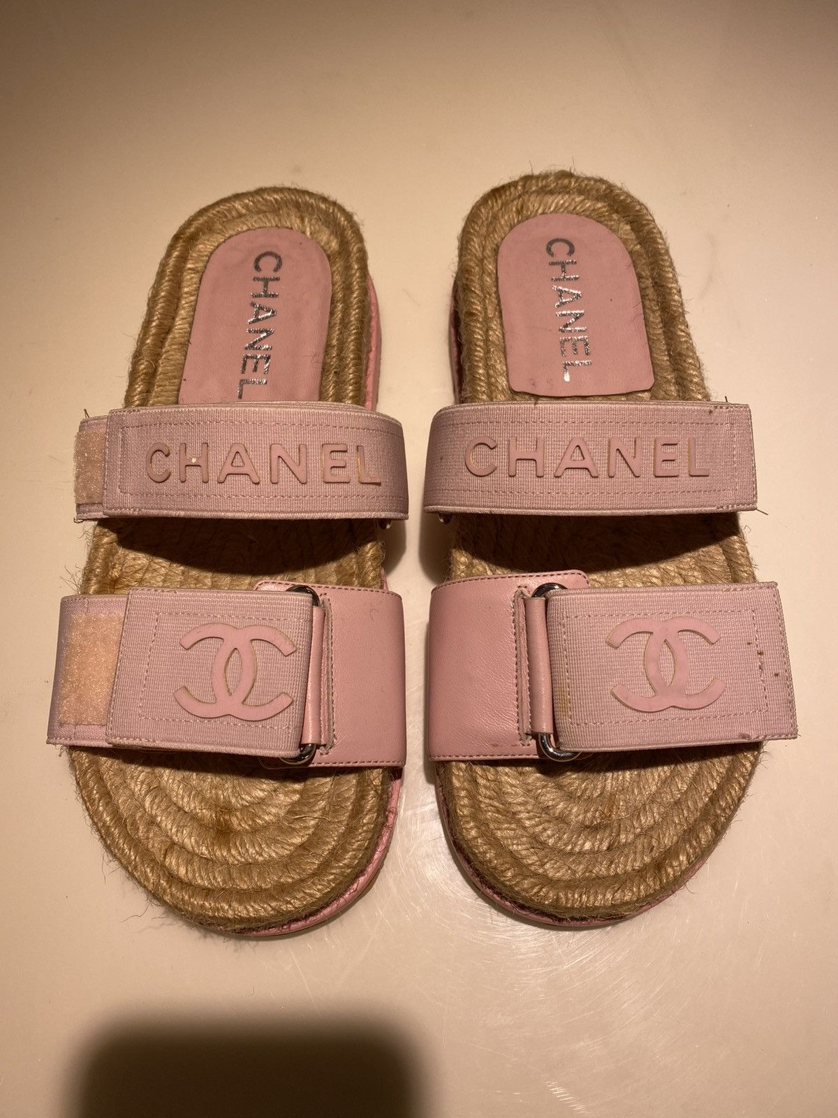 Chanel Chanel Leather Sandal Size US 5 / IT 35 - 3 Thumbnail