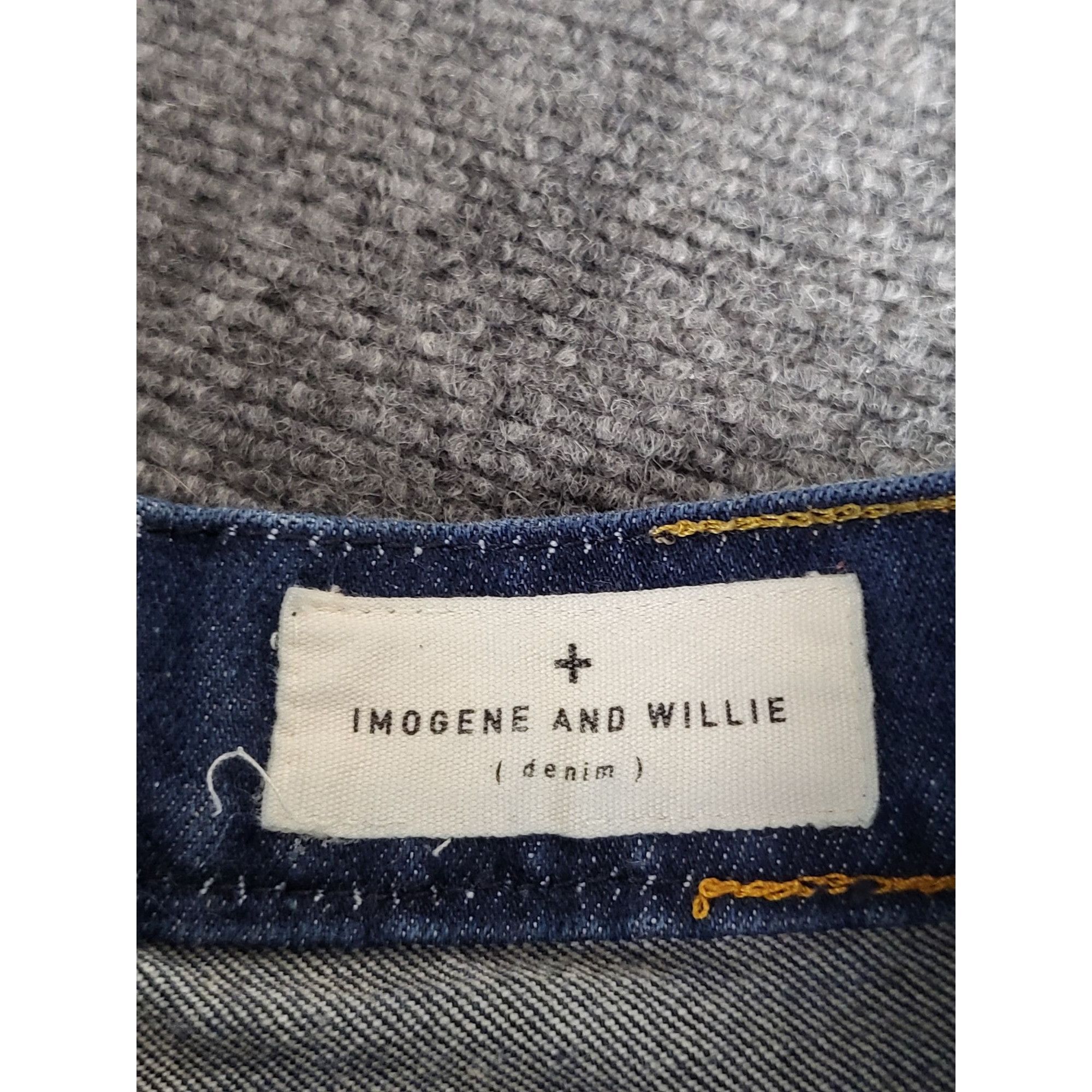 Imogene + Willie Imogene And Willie Sophie Denim Jeans Women Sz 25 Blue Desig Size 25" / US 0 / IT 36 - 6 Thumbnail