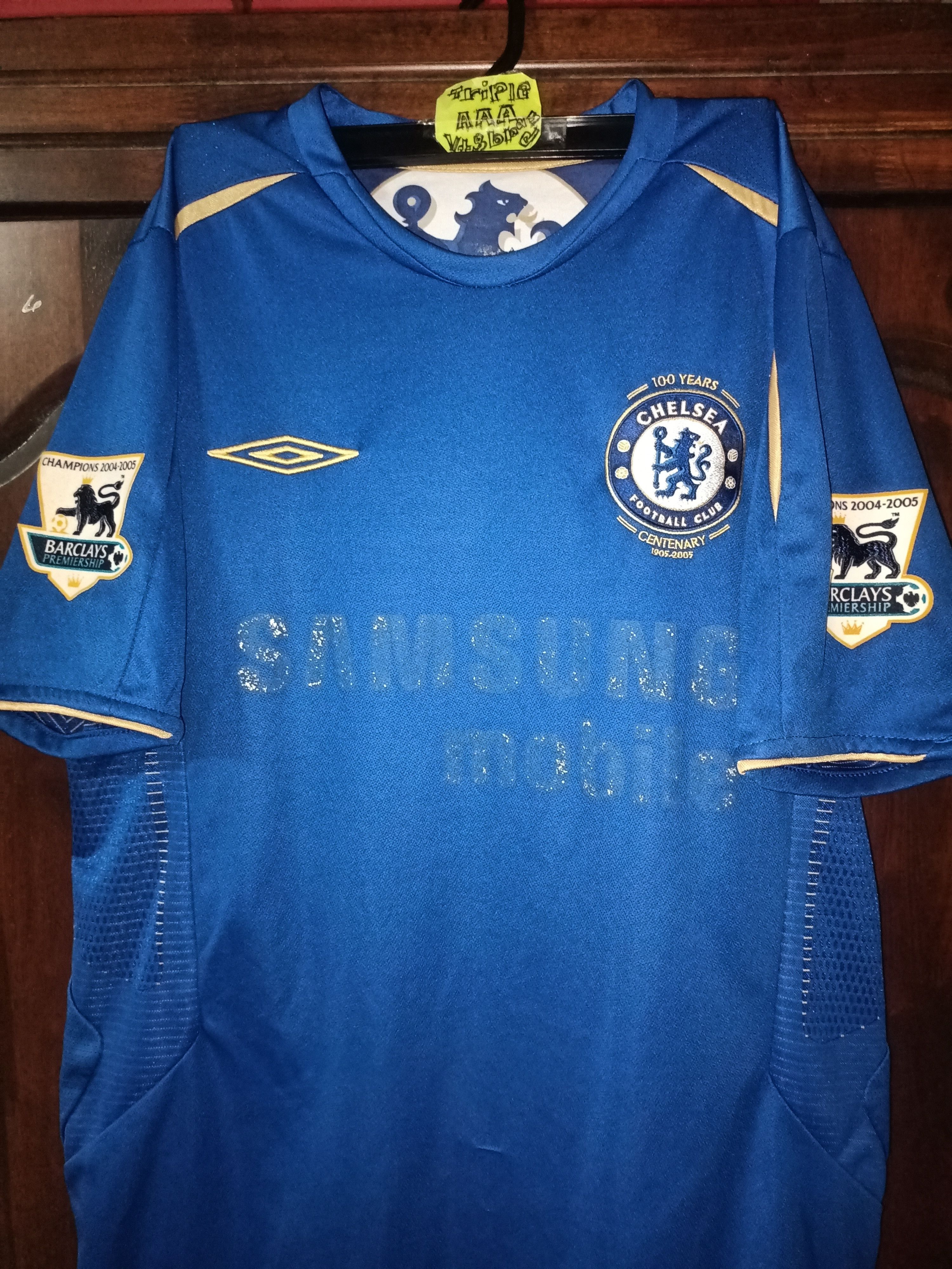 Chelsea Soccer × Vintage Vintage Umbro Home Kit Jersey Chelsea Champion Size US S / EU 44-46 / 1 - 4 Thumbnail