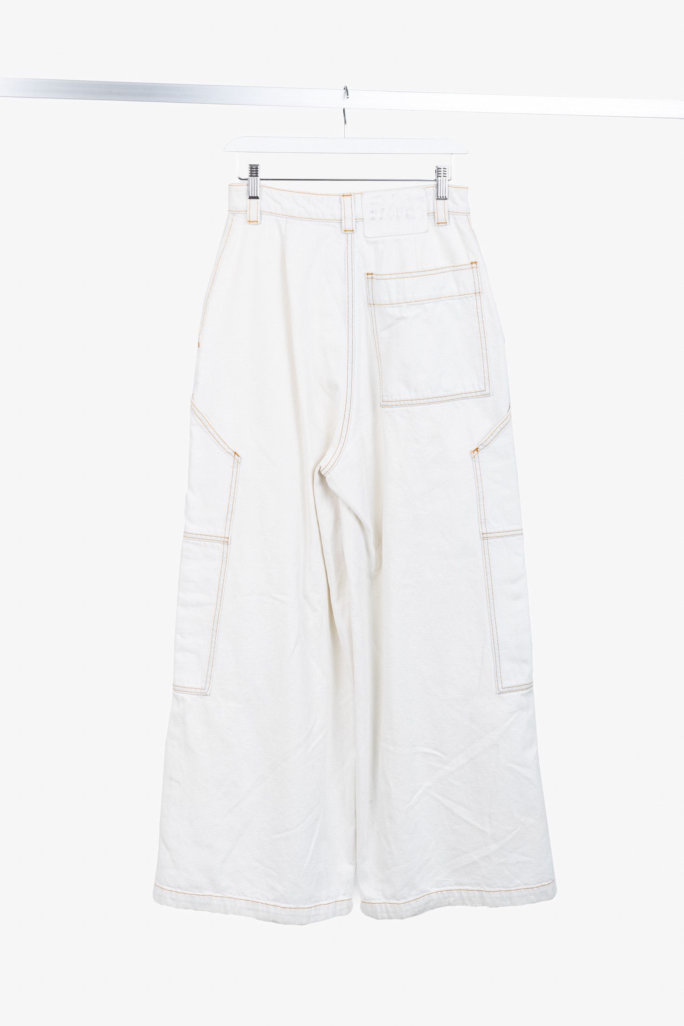 MM6 MM6 Maison Margiela SS22 Runway Wide-Leg Pocket Denim Size 27" / US 4 / IT 40 - 2 Thumbnail