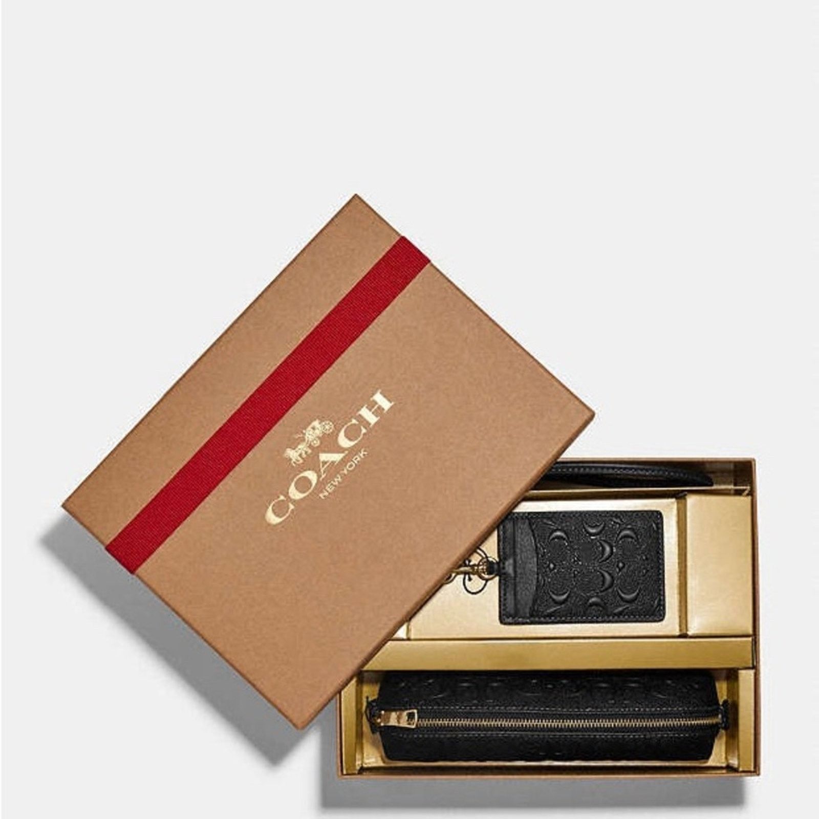 Coach Black Key and Card Holder Accessories