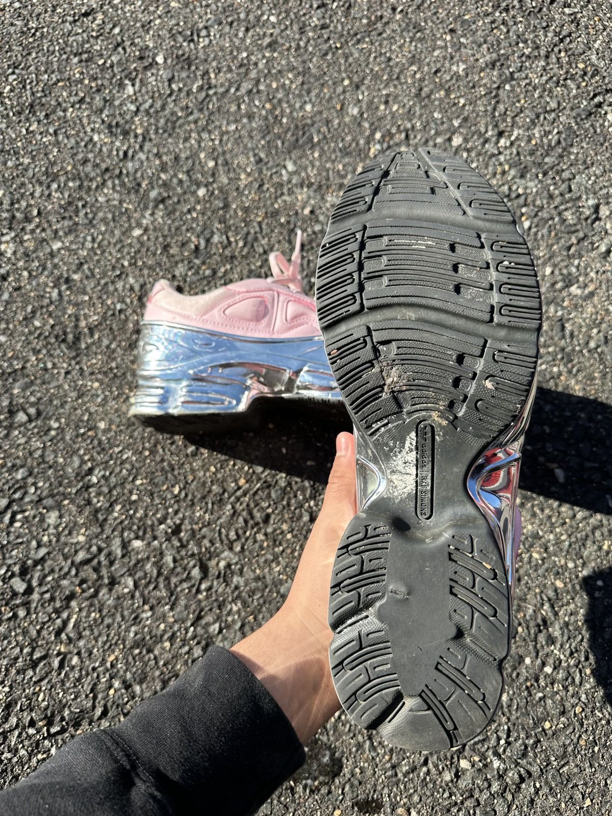 Raf Simons Raf Simons Mirrored Clear Pink Size US 11.5 / EU 44-45 - 14 Thumbnail
