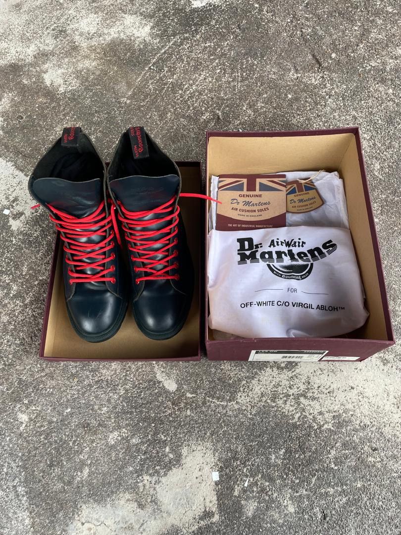 Off-White Dr Martens Off White Co Virgil Abloh Boots Size US 8 / EU 41 - 7 Thumbnail