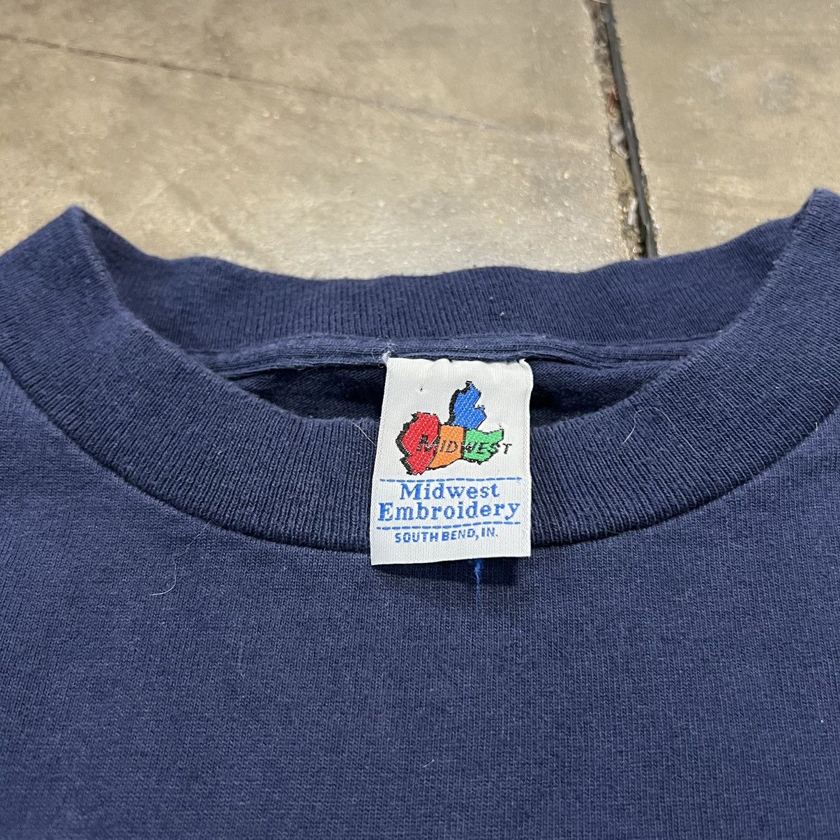 NCAA × Vintage Vintage 90s West Virginia Mountaineers College T shirt Size US L / EU 52-54 / 3 - 7 Thumbnail