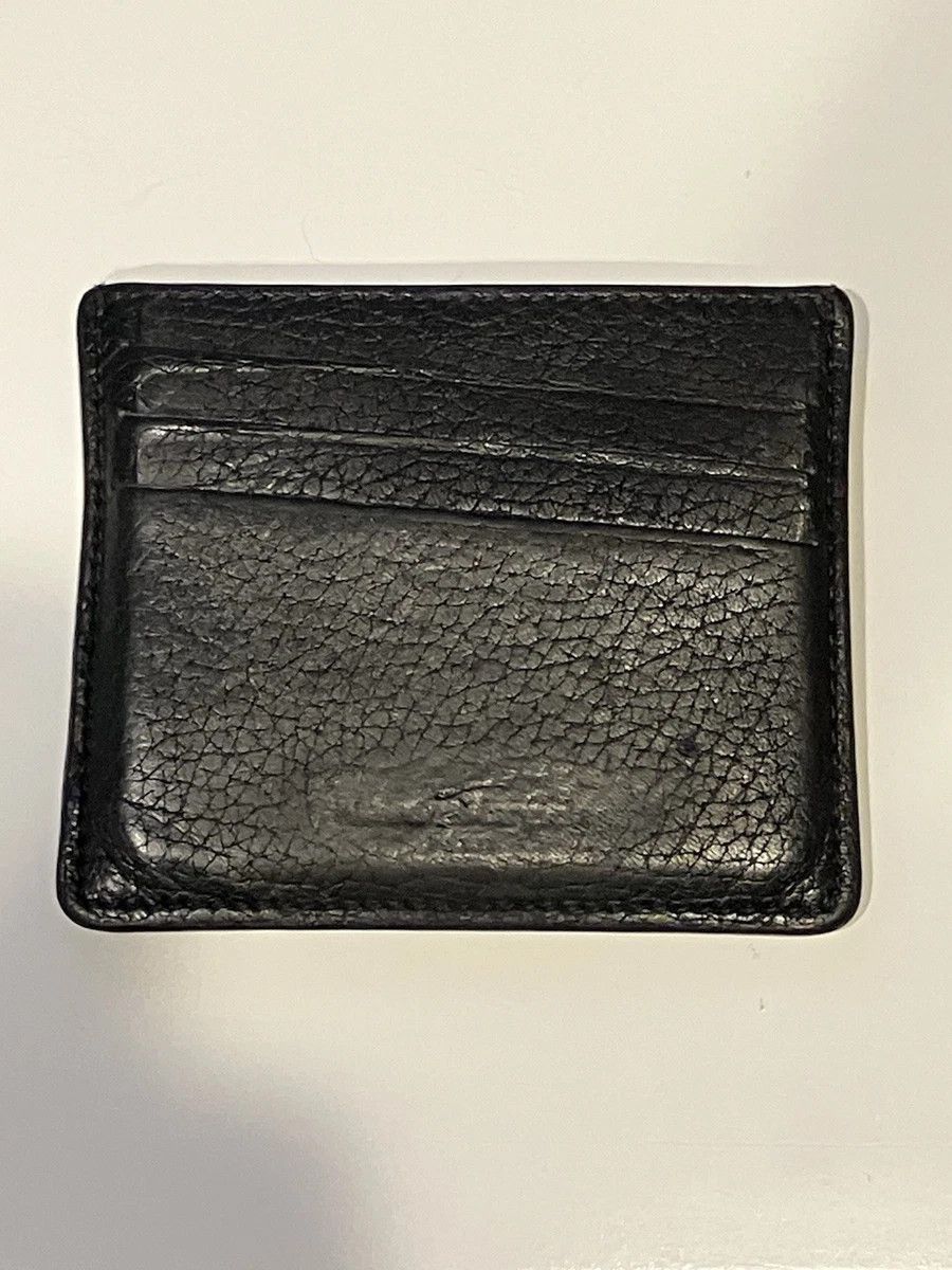 Maison Margiela Maison Margiela Cardholder Wallet Black Leather Size ONE SIZE - 2 Thumbnail