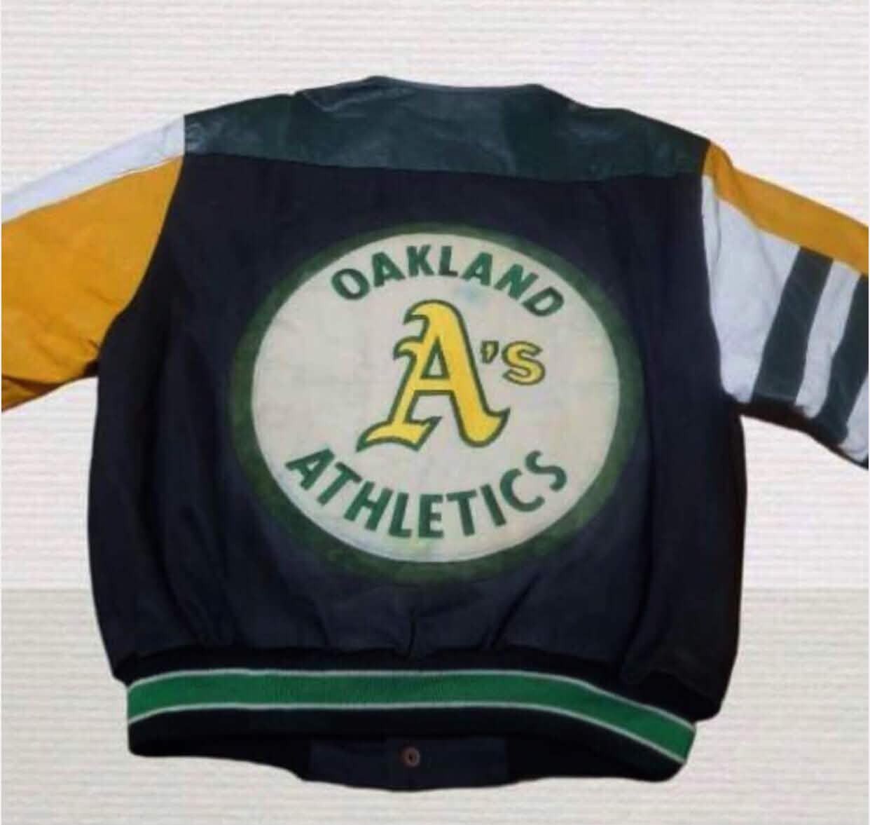 Jeff Hamilton VTG Oakland A’S Jeff Hamilton MLB Athletic Jacket Size US M / EU 48-50 / 2 - 3 Thumbnail