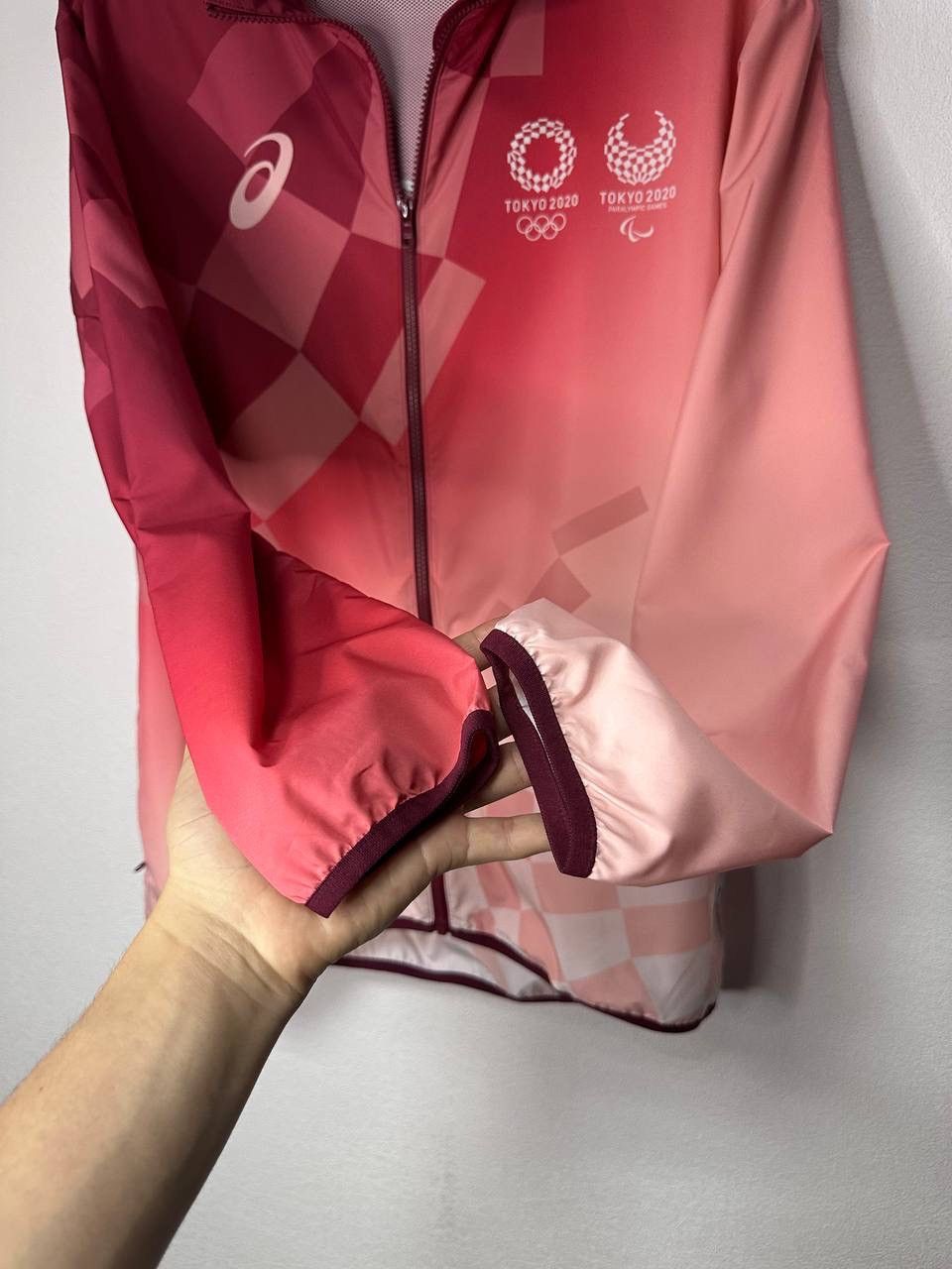 Asics Asics Tokyo 2020 Olympic Official Track Jacket Windbreaker Size US XL / EU 56 / 4 - 10 Thumbnail