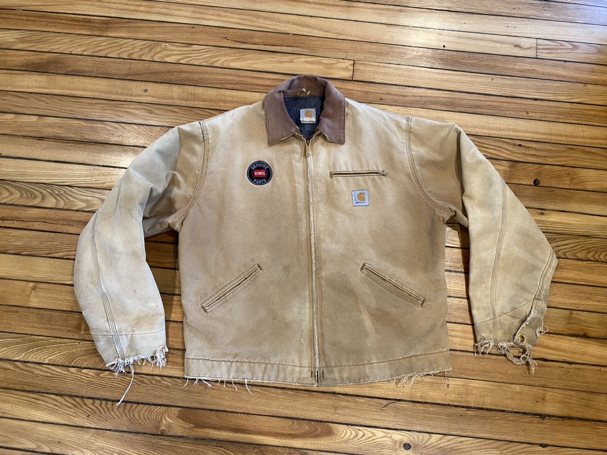 Carhartt Vintage Blanket lined Detroit jacket Size US XL / EU 56 / 4 - 1 Thumbnail