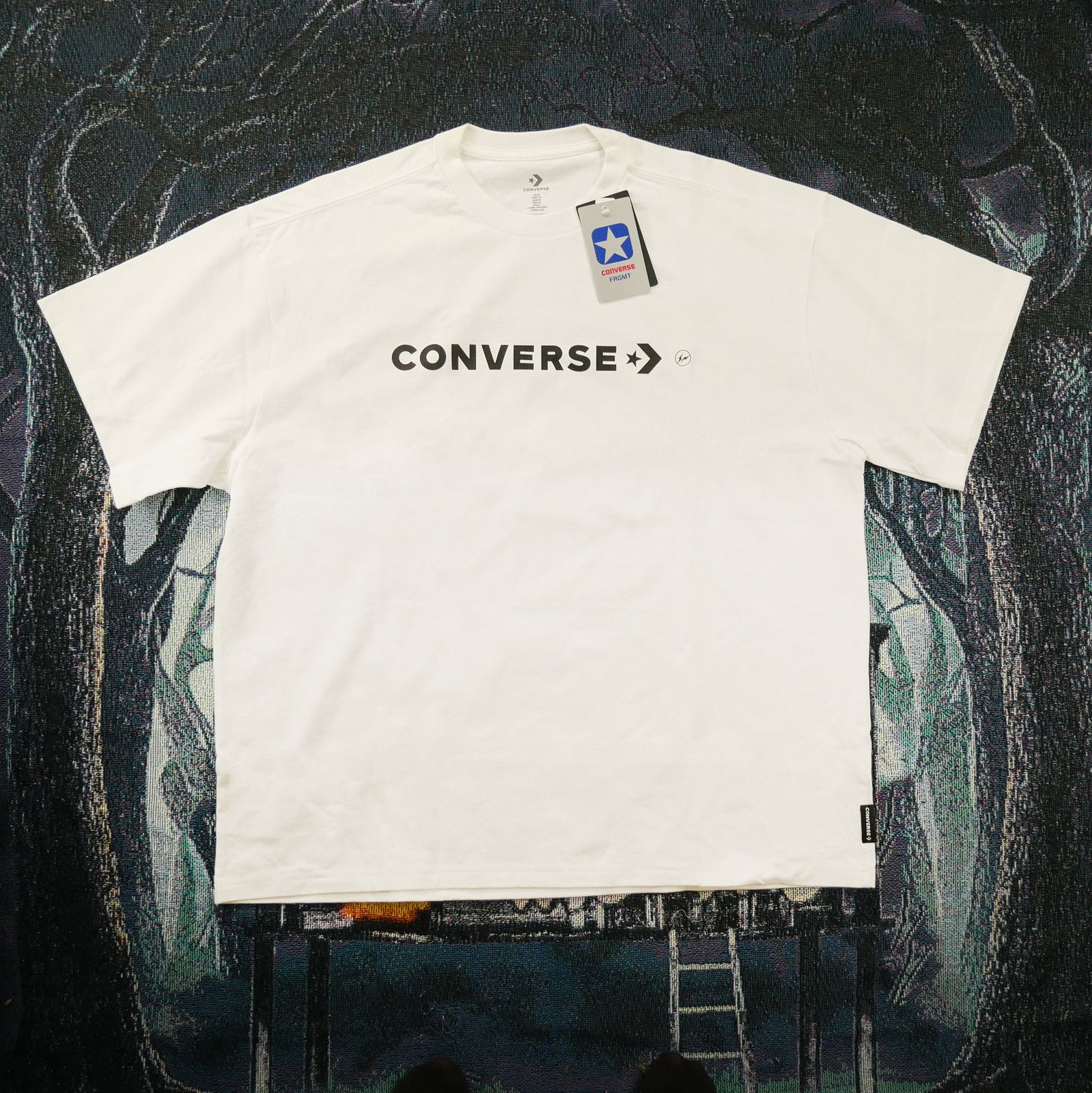 Converse × Fragment Design Converse x Fragment Design FRGMT Logo Tee Size US M / EU 48-50 / 2 - 2 Thumbnail
