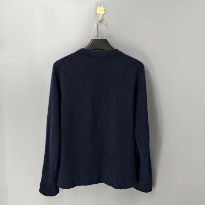 Dior DIOR Logo Embroidered Cashmere Knit Sweater-2505 Size US S / EU 44-46 / 1 - 2 Thumbnail