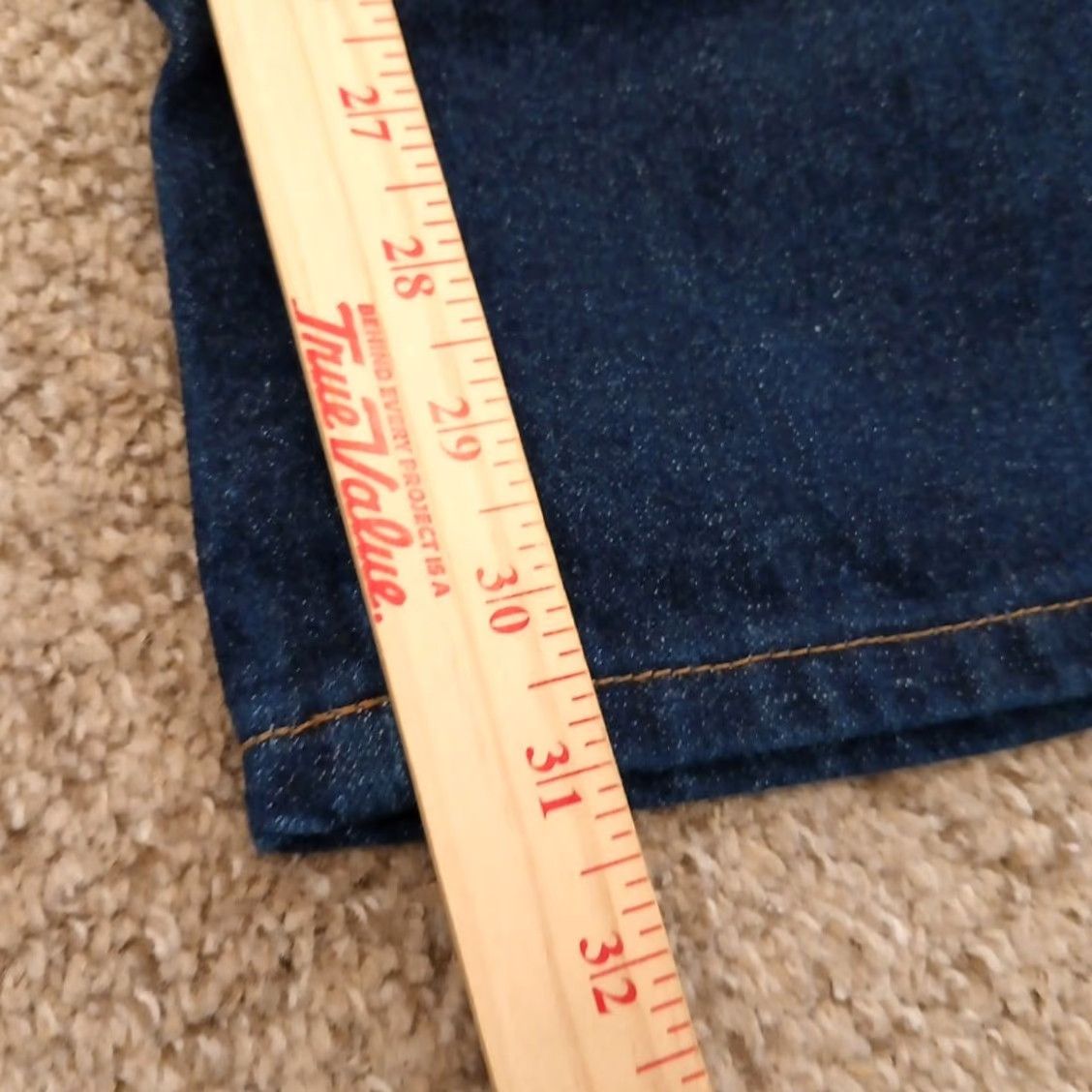 Wrangler VINTAGE Wrangler Jeans Women High Rise 31x31 Blue Denim 18 Regular Cotton 100% Straight Dark Desert Size 28" / US 6 / IT 42 - 7 Thumbnail