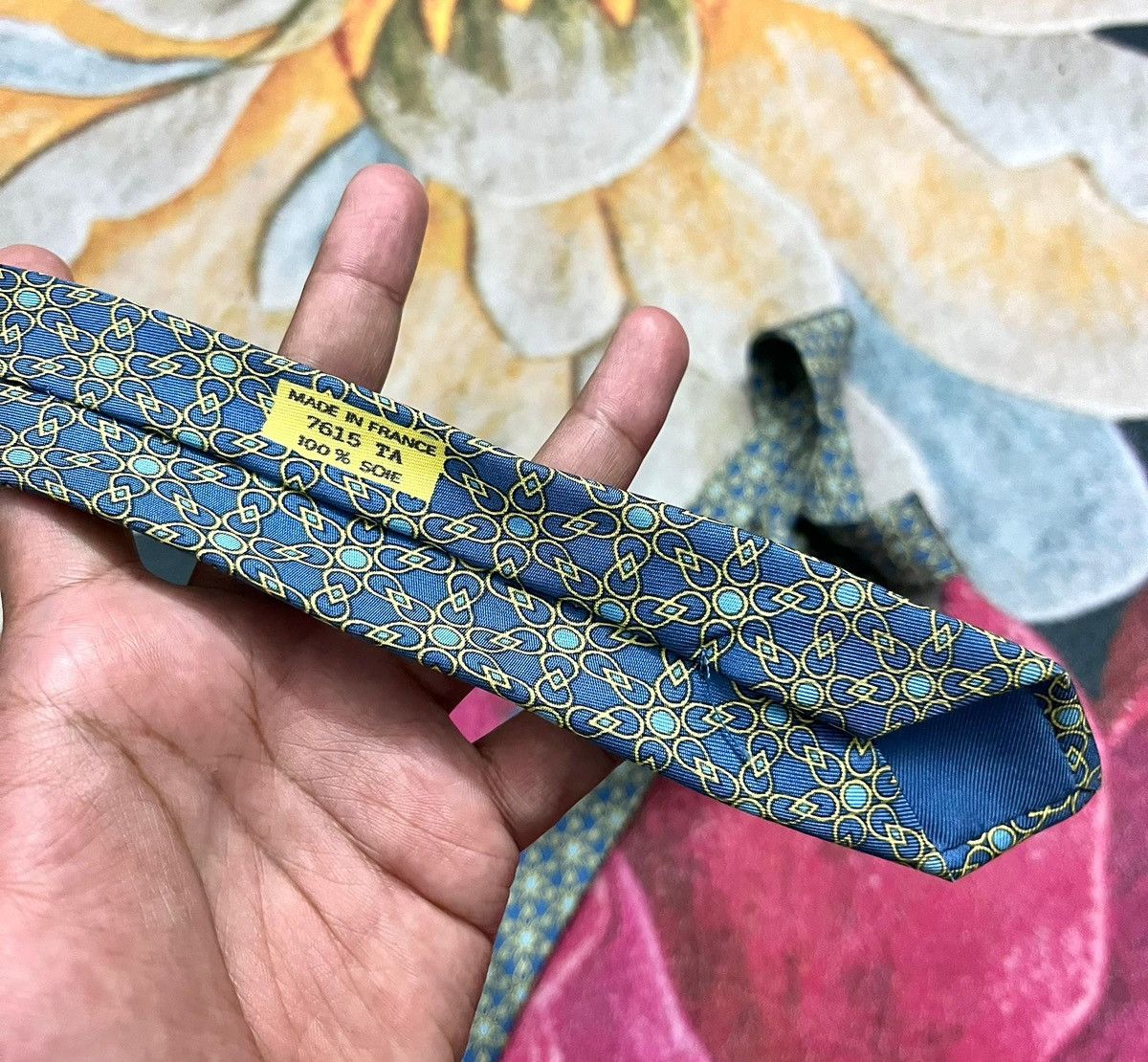 Hermes Hermes Vintage Tie Size ONE SIZE - 3 Thumbnail