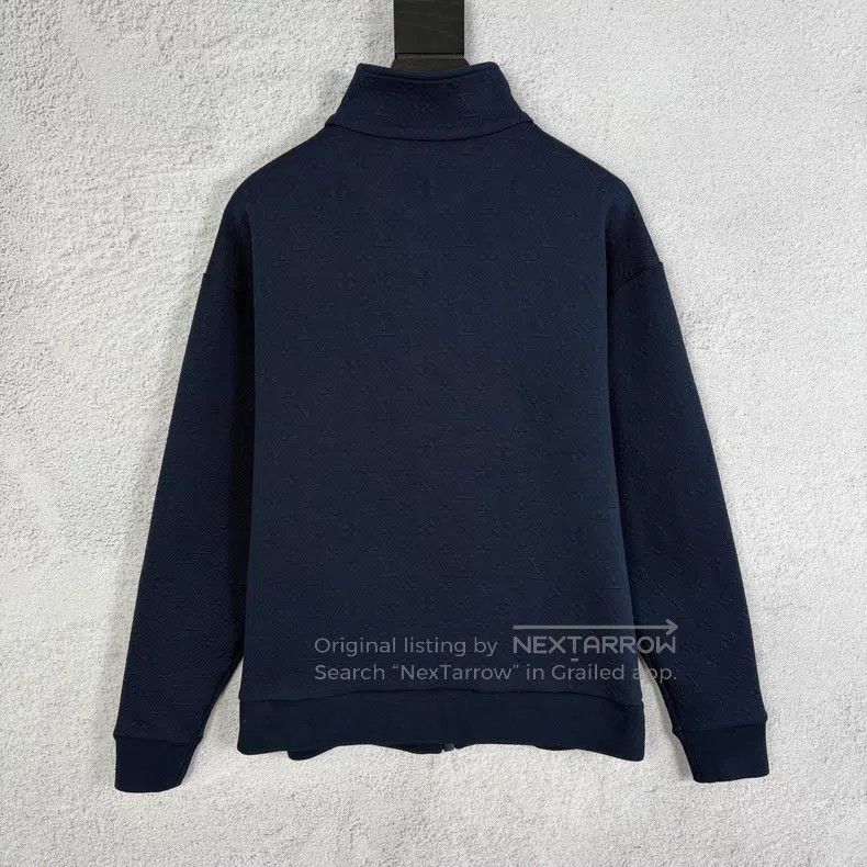 Louis Vuitton Louis Vuitton Stand-up Collar Dark Embossed Zip Solid Long Size US S / EU 44-46 / 1 - 2 Thumbnail