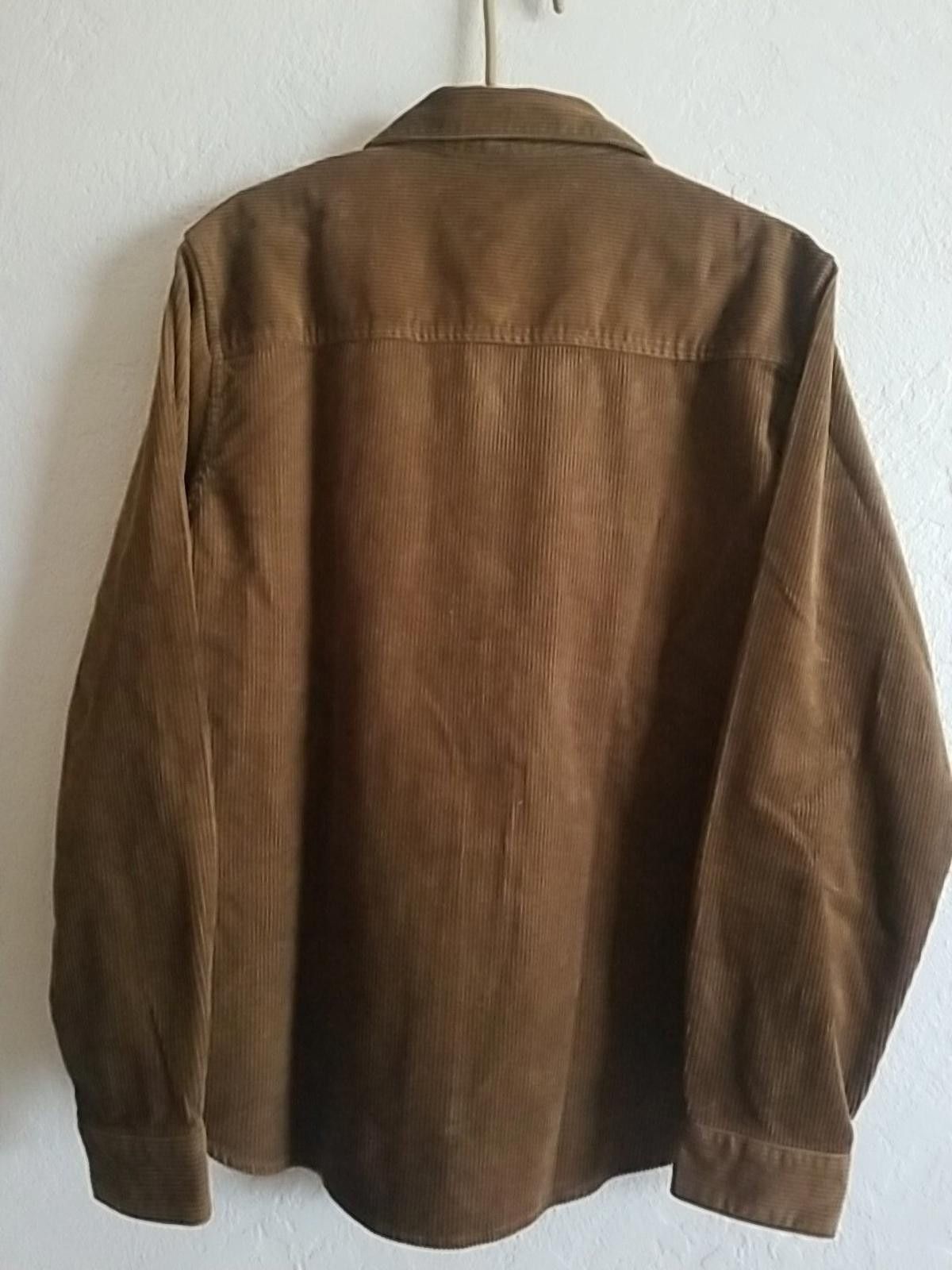 Gap Gap Mens Medium Corduroy Long Sleeve Button Up Cotton Shirt Size US M / EU 48-50 / 2 - 3 Thumbnail