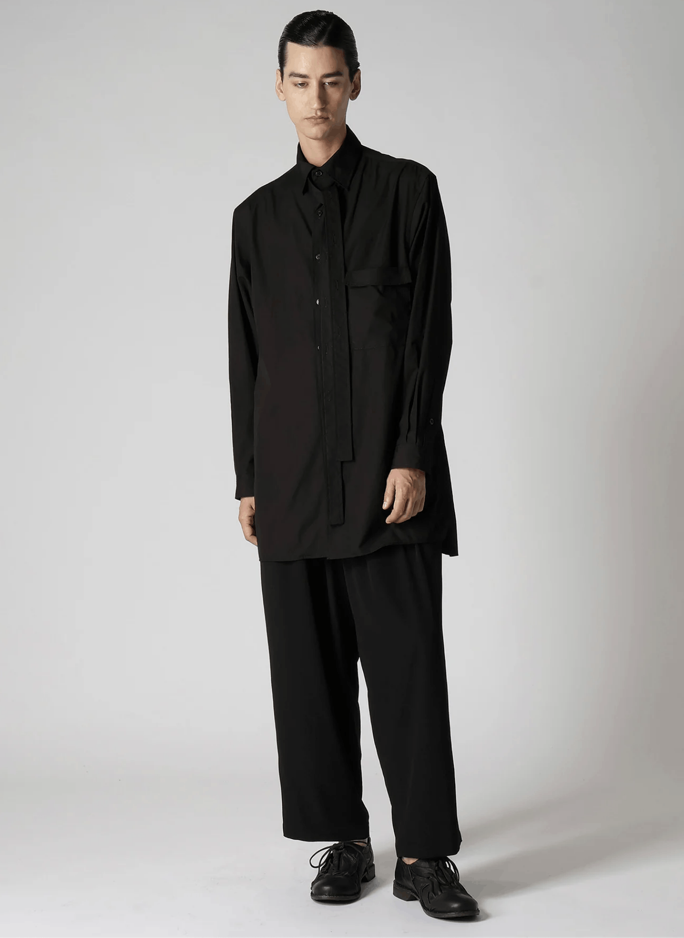 Yohji Yamamoto Yohji Yamamoto Pour Homme - TUXEDO SIDE TAPED PANTS Size US 32 / EU 48 - 7 Thumbnail