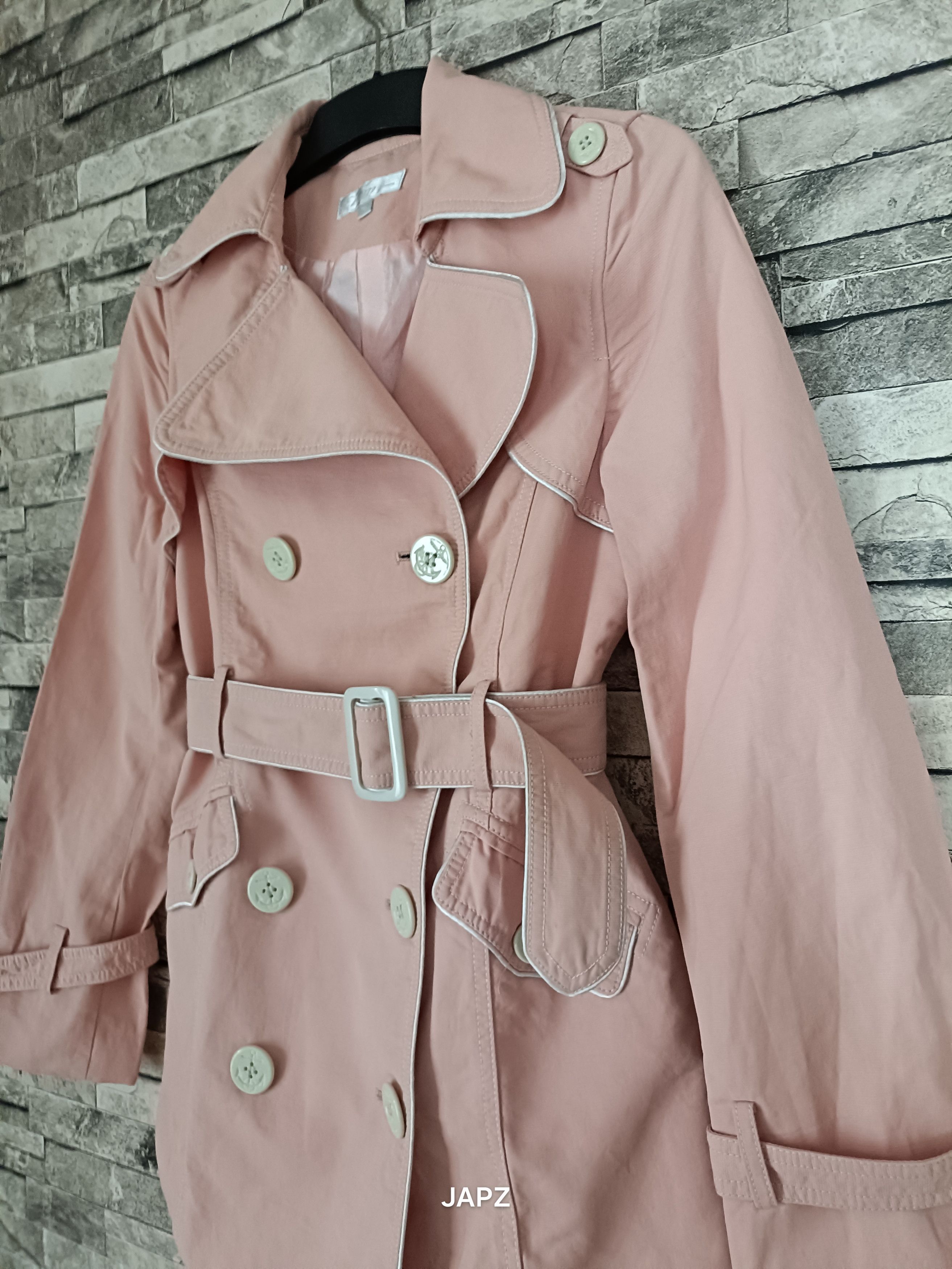Designer × Vintage Vintage Etam paris trench jacket Size XS / US 0-2 / IT 36-38 - 2 Thumbnail