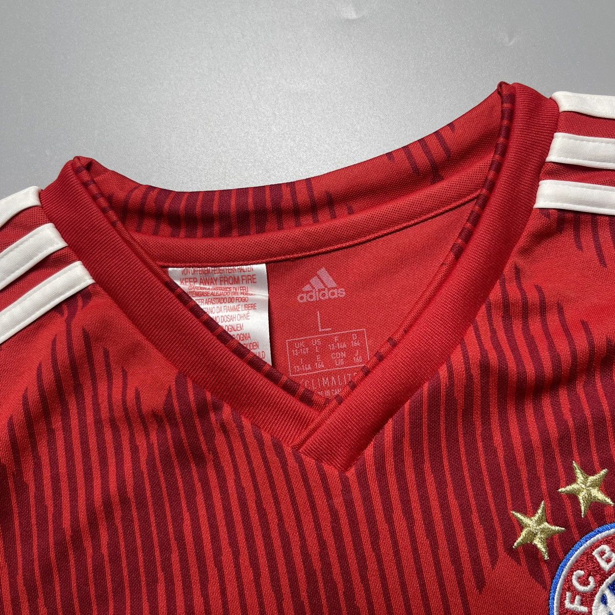 Adidas L KIDS SIZE BAYERN ADIDAS 2018/2019 SOCCER JERSEY #11 JAMES Size US XS / EU 42 / 0 - 5 Thumbnail