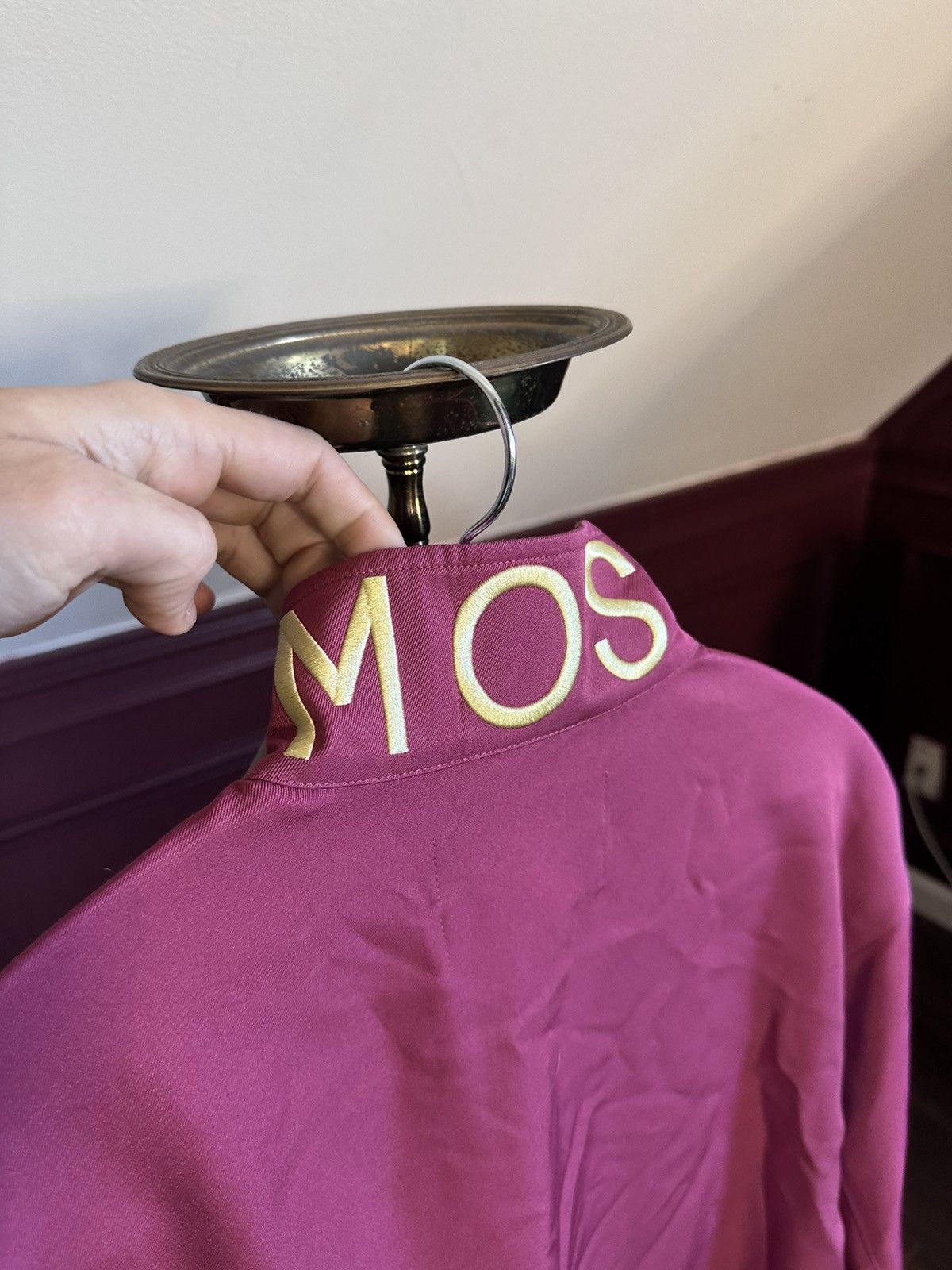 Pyer Moss PM x Reebok logo snap turtleneck magenta shirt jacket Size US S / EU 44-46 / 1 - 7 Thumbnail