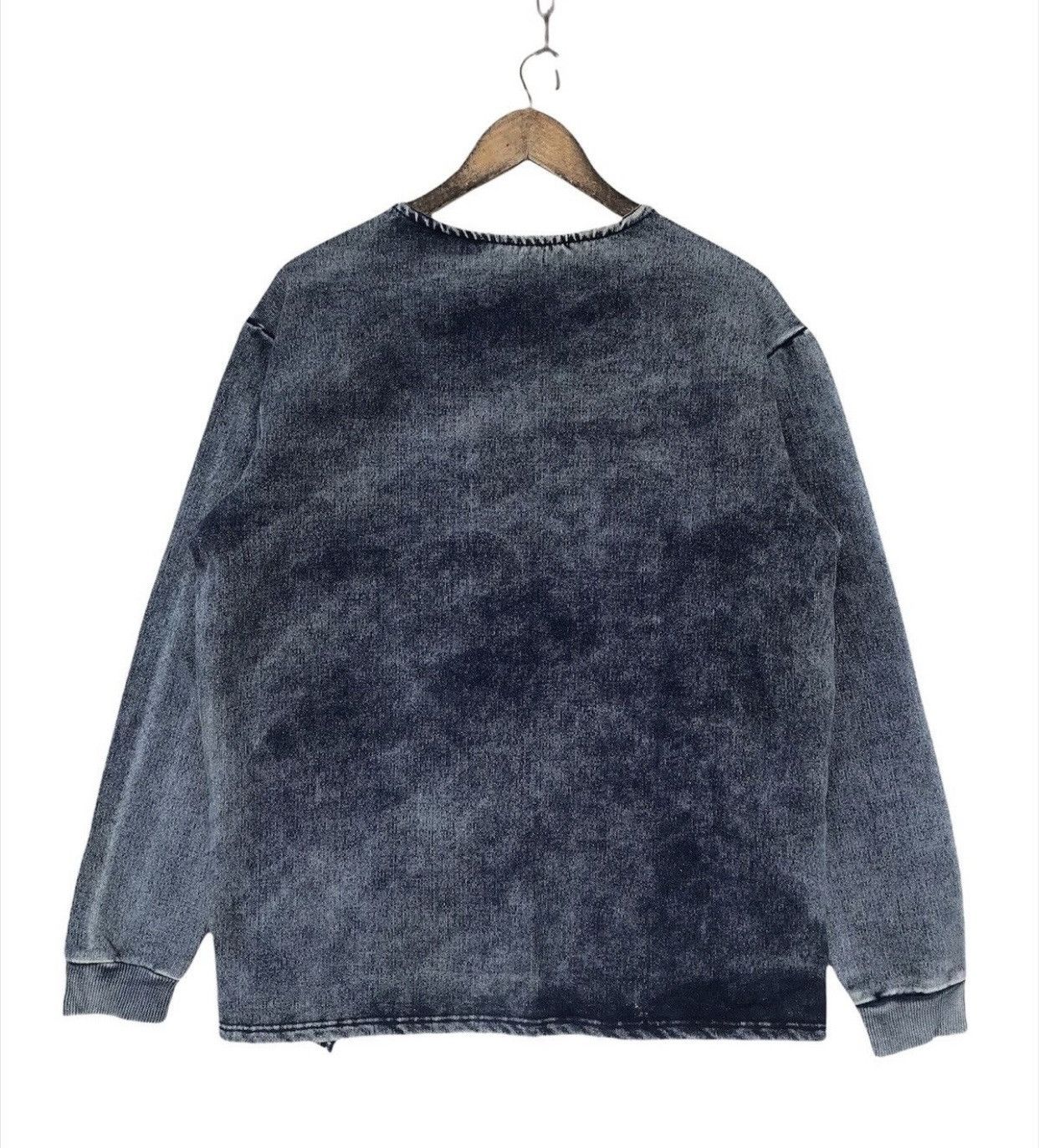 Yohji Yamamoto 💥Archive Yohji Yamamoto Indigo Shirt Size L / US 10 / IT 46 - 3 Thumbnail
