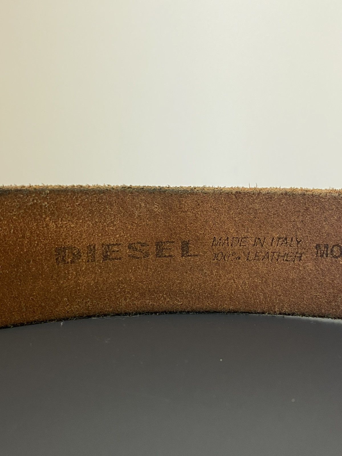 Diesel 🔥 VINTAGE 2000s DIESEL Y2K RARE RETRO BROWN LEATHER BELT🔥 Size ONE SIZE - 9 Thumbnail