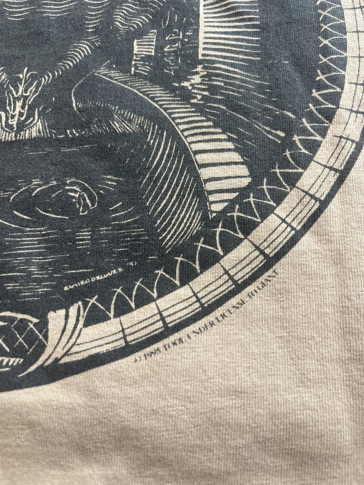 Band Tees Vintage TOOL band Progressive Metal 1996’s Tshirt Size US XL / EU 56 / 4 - 11 Thumbnail