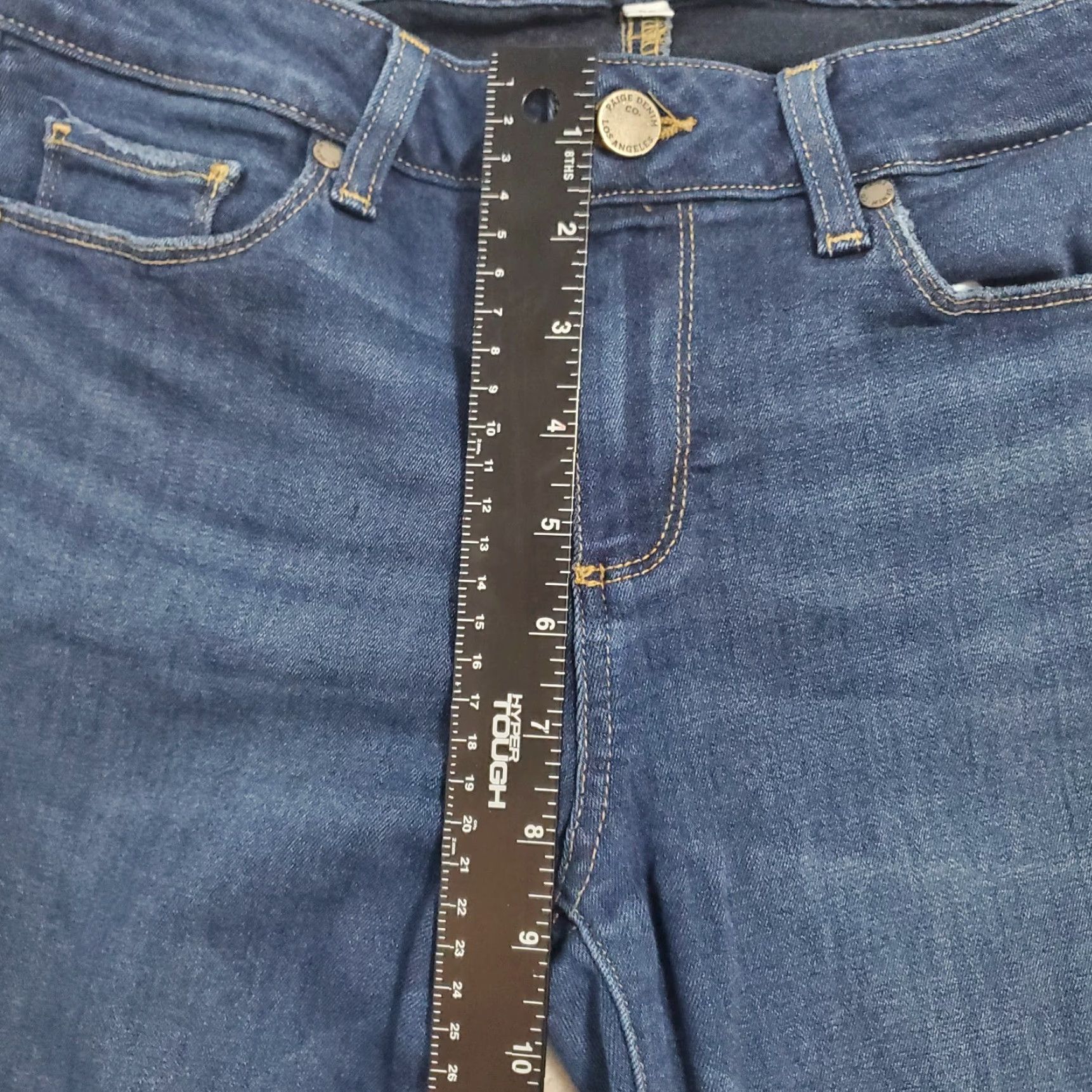 Paige Paige Jeans Women’s Size 29 Mid Rise Skinny Stretch Denim Blue Skyline Regular 5-Pocket Womens Jeans Size 29" - 5 Thumbnail