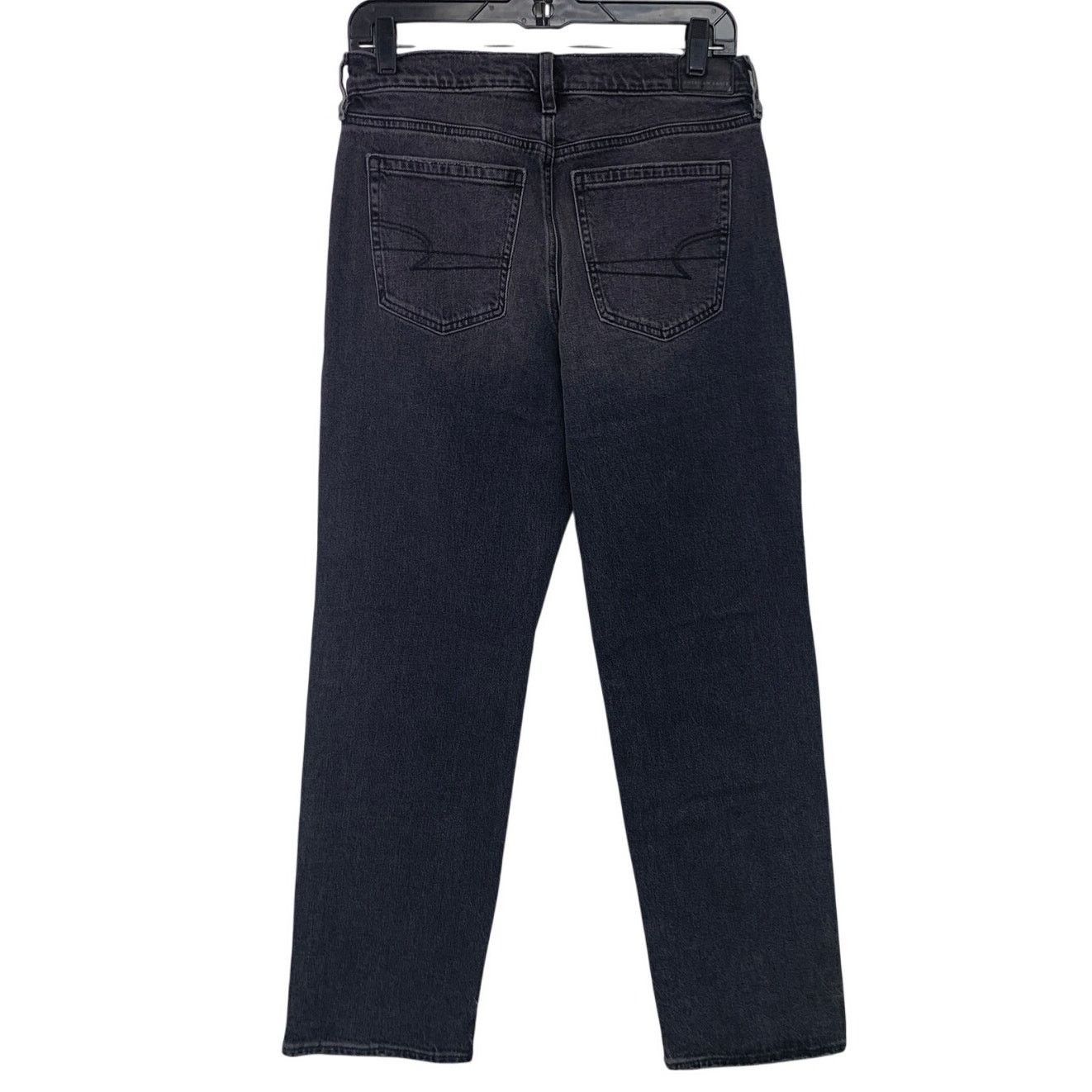 American Eagle Outfitters New American Eagle Womens Size 4 Straight Denim Jeans Size 27" / US 4 / IT 40 - 3 Thumbnail